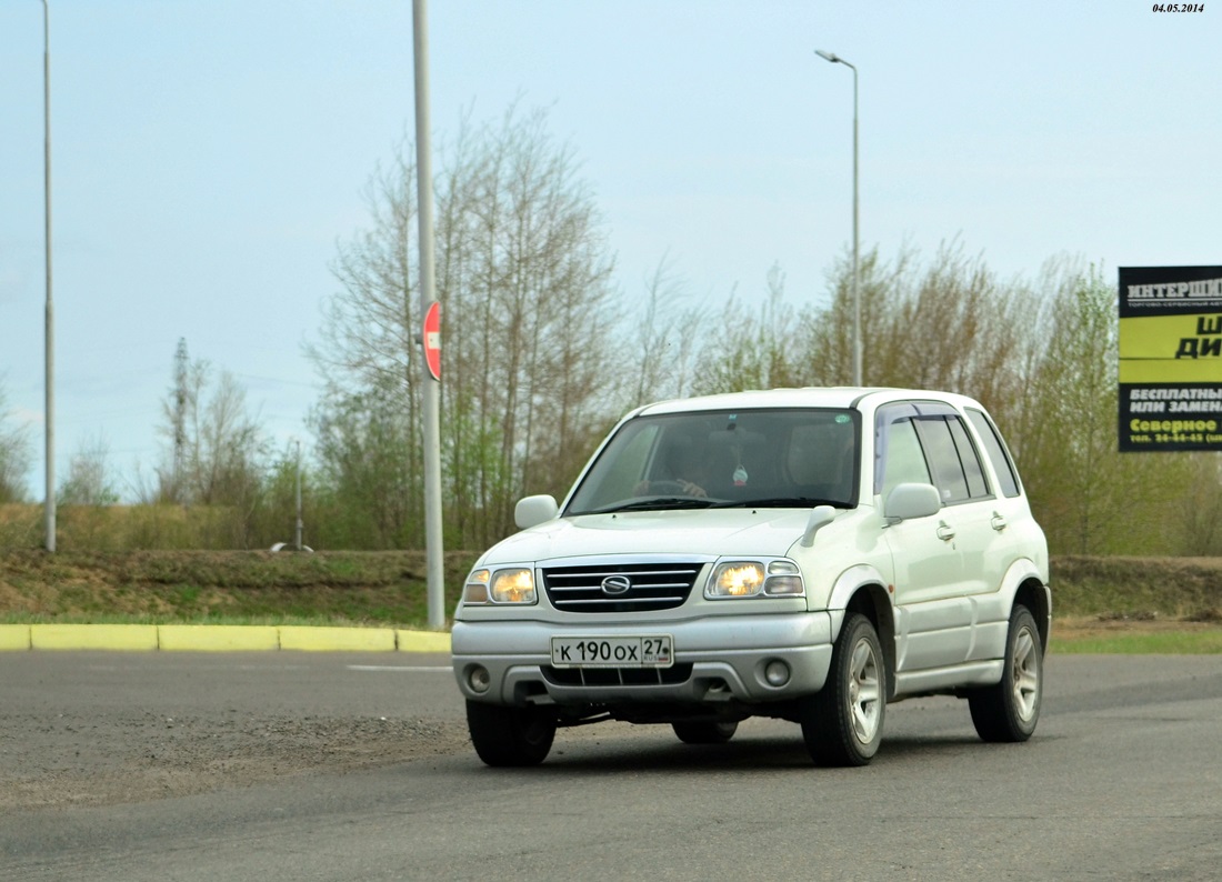 к 190 ох 27, Suzuki Escudo 2nd gen 5-door SUV (FT/GT), 1998–2005