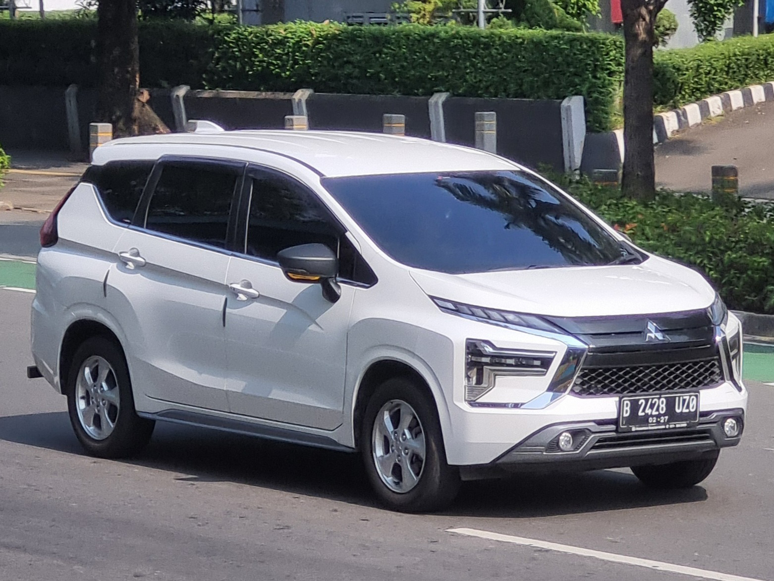 B 2428 UZO, Mitsubishi Xpander 1st gen (NC2W), facelift, 2021–