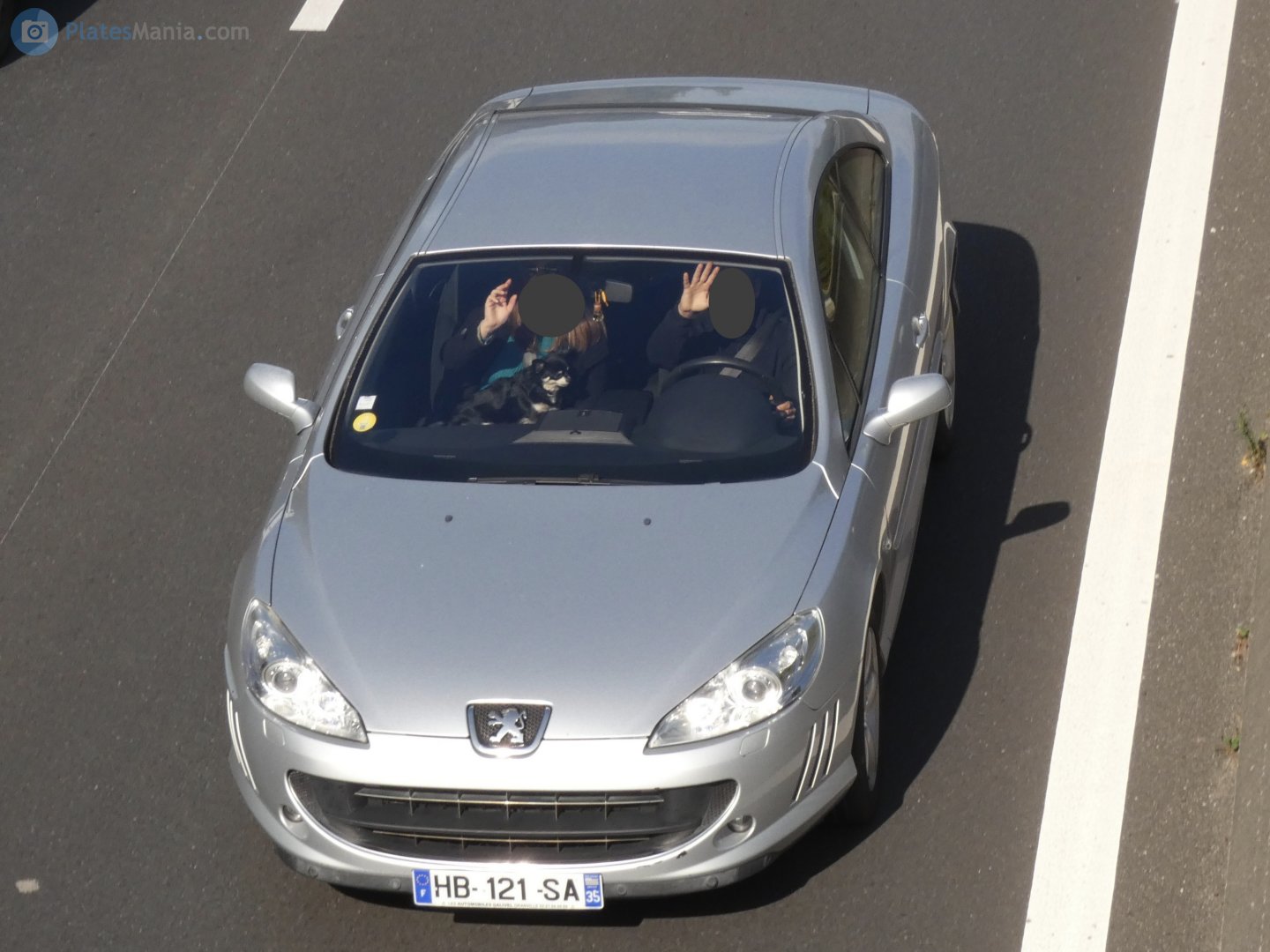 HB-121-SA, Peugeot 407 1st gen Coupé (D25), 2005–2011