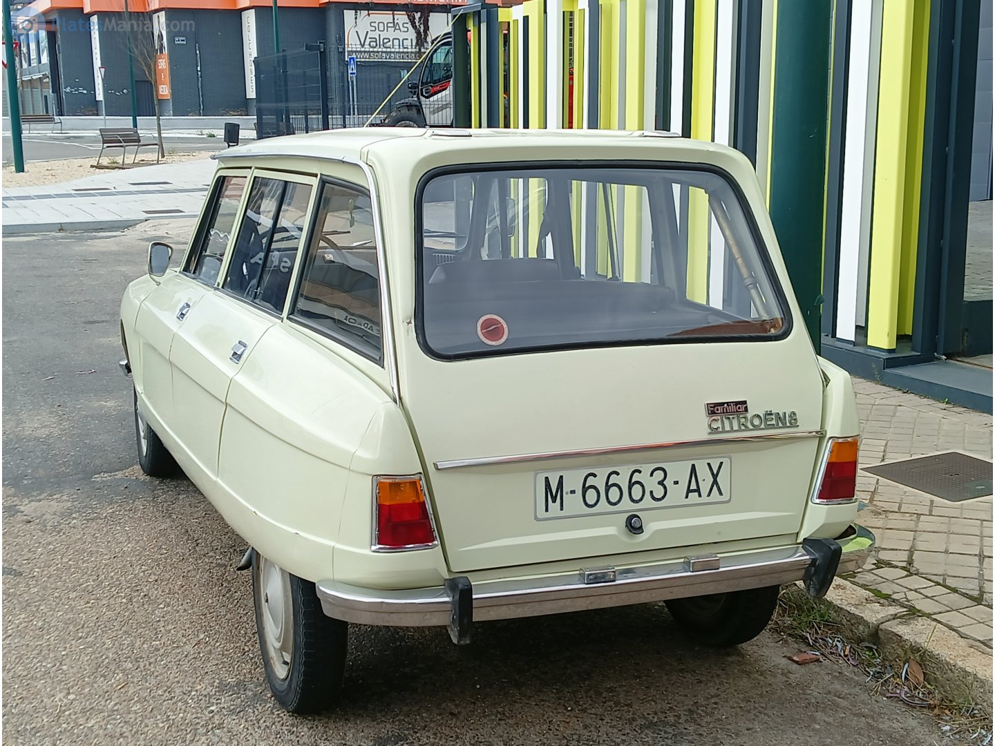 M 6663 AX, Citroёn Ami 1st gen 8/10/Super Break Wagon, facelift, 1969–1978