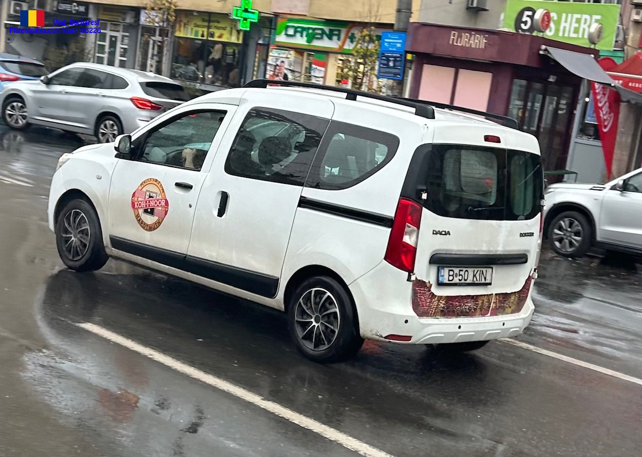 B 50 KIN, Dacia Dokker 1st gen MPV (K67), 2012–2021