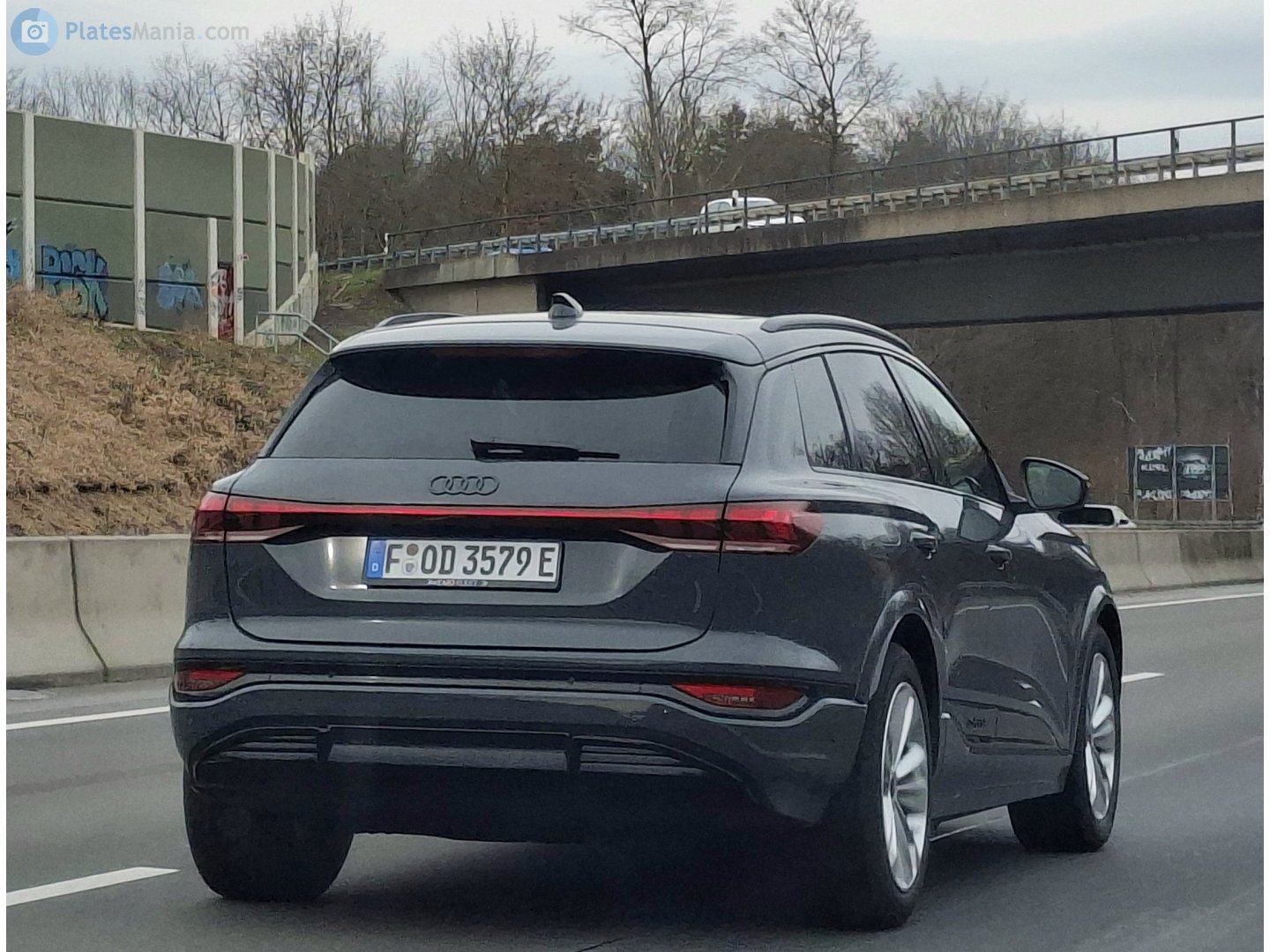 F OD 3579 E, Audi Q6/SQ6 1st gen e-tron Sportback, 2025–