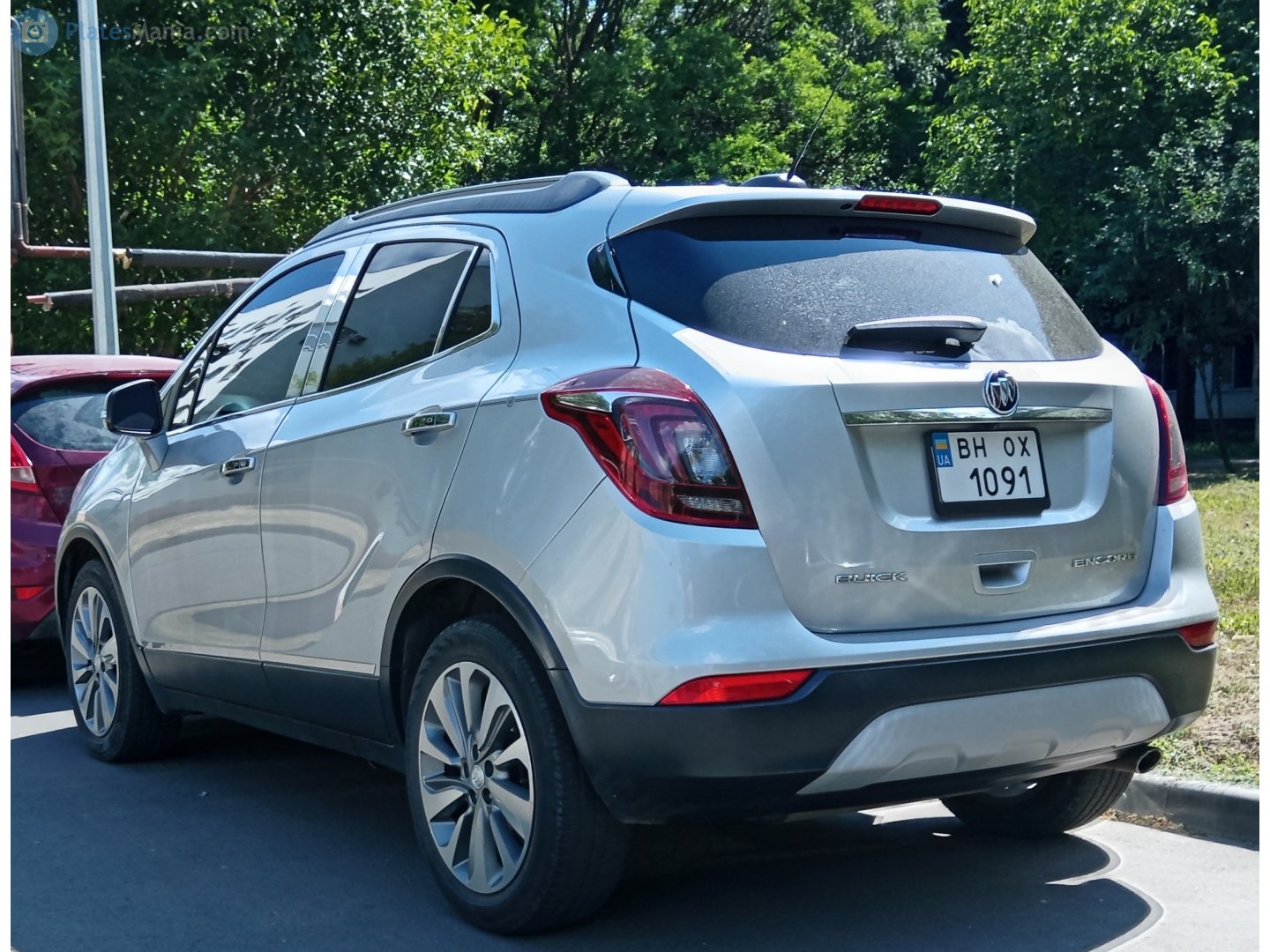 BH 1091 OX, Buick Encore 1st gen (J13), facelift, 2016–2019 (–2022 for NA-market)