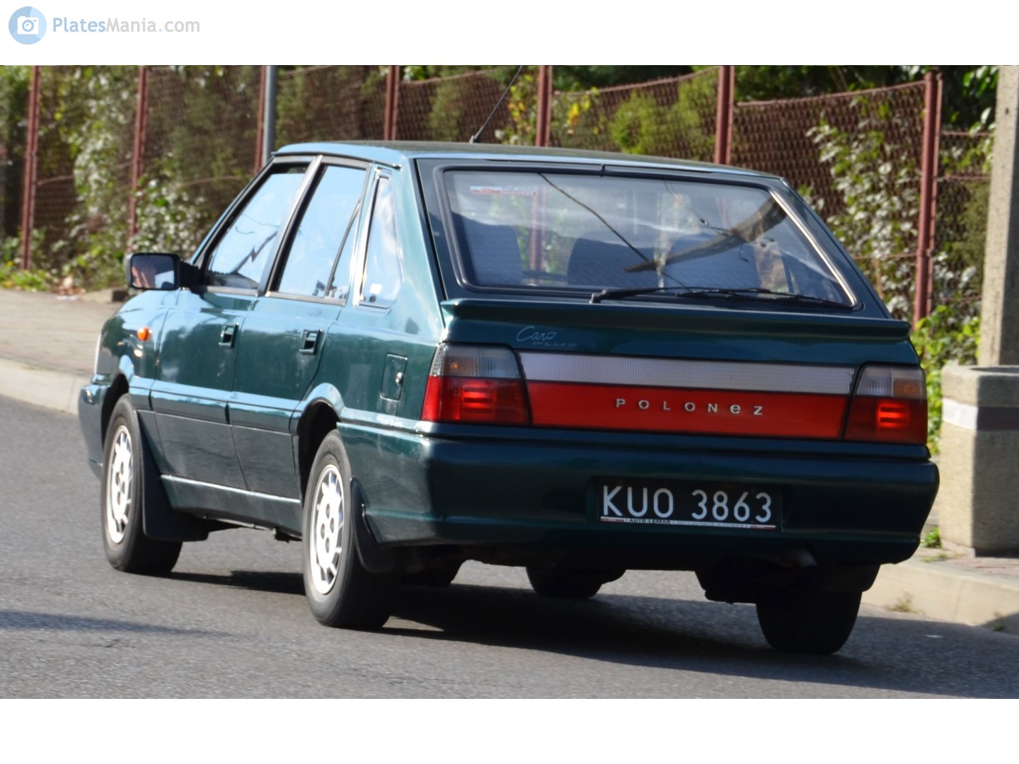 KUO 3863, FSO Polonez 1st gen Liftback (Caro Plus), 3rd facelift, 1997–2002