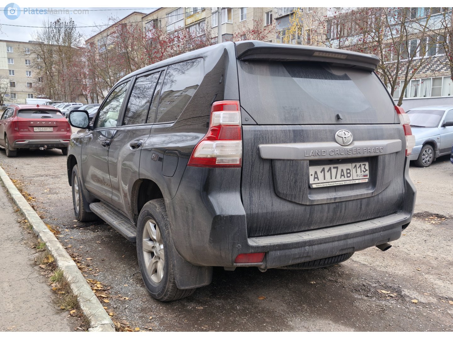 а 117 ав 113, Toyota Land Cruiser Prado 4th gen 5-door SUV (J150), 1st facelift, 2013–2017