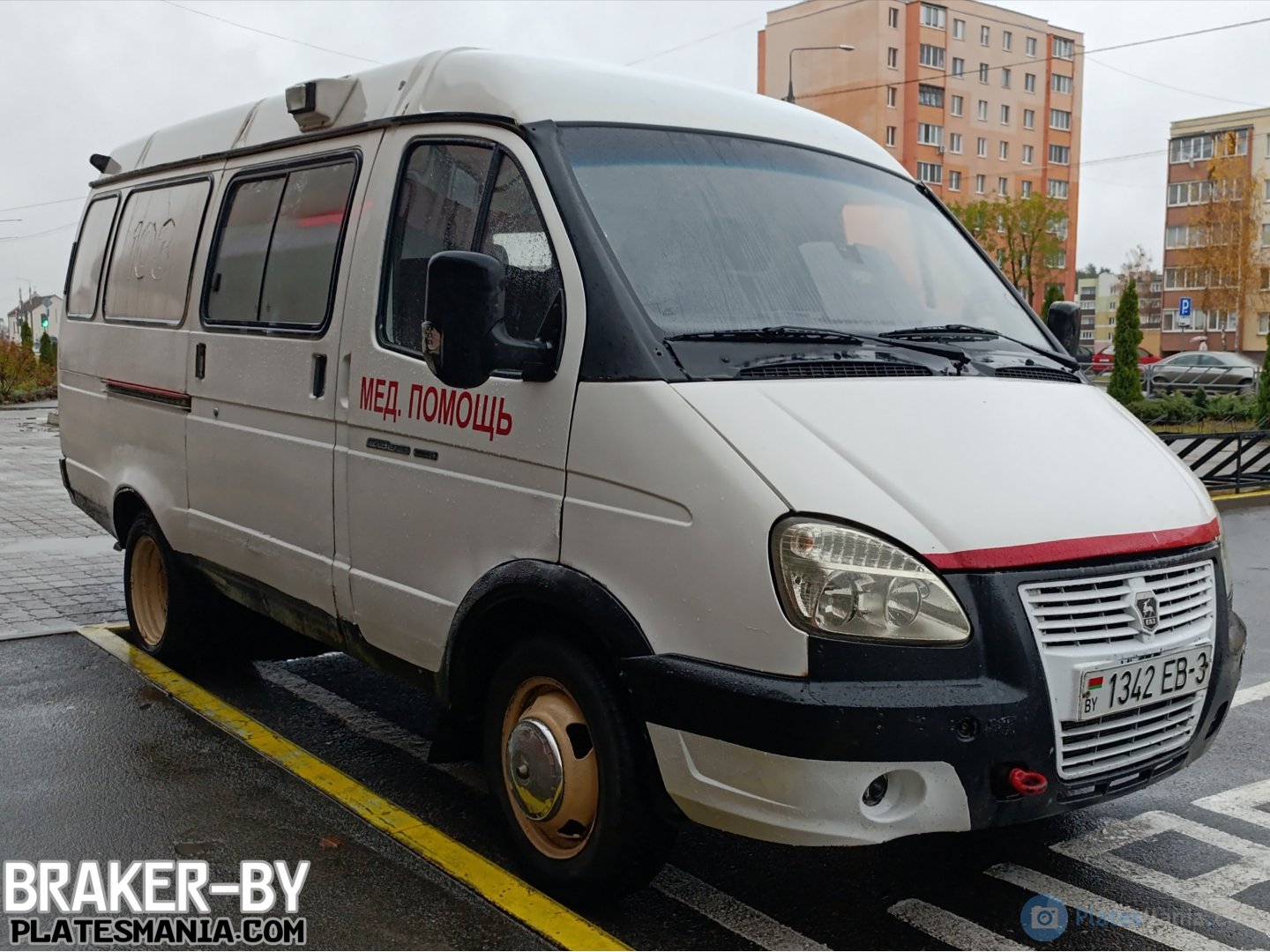 1342 EB-3, GAZ 3221 ГАЗель 3221(4) Ambulance, 1996–2003