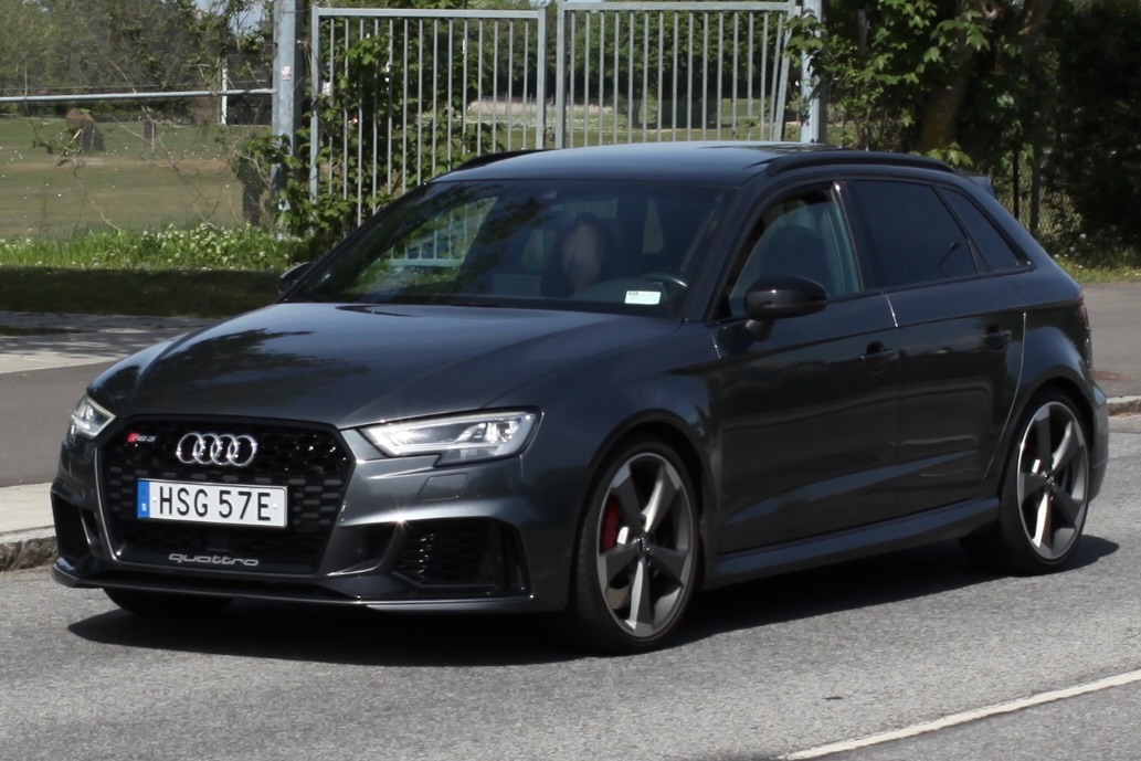 HSG 57E, Audi RS3 3rd gen Sportback (8VA/8VF), facelift, 2016–2021