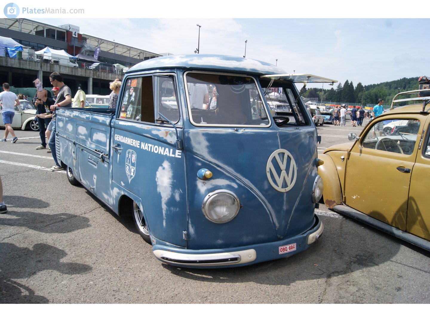 OBQ-684, Volkswagen Transporter 1st gen Pickup (T1), 1950–1967 (–1975 for BR-market)