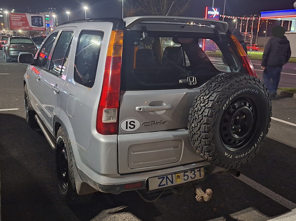 ZN 531, Honda CR-V 2nd gen (RD), 2001–2006