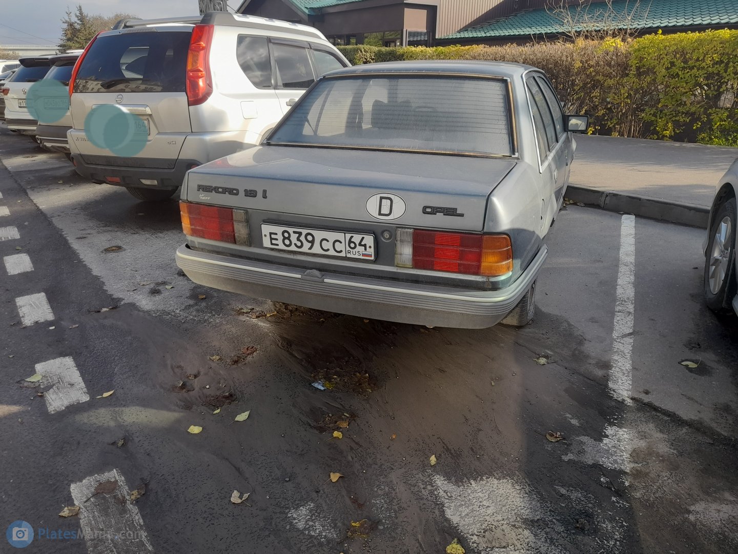 е 839 сс 64, Opel Rekord 5th gen Sedan (E2), facelift, 1982–1986