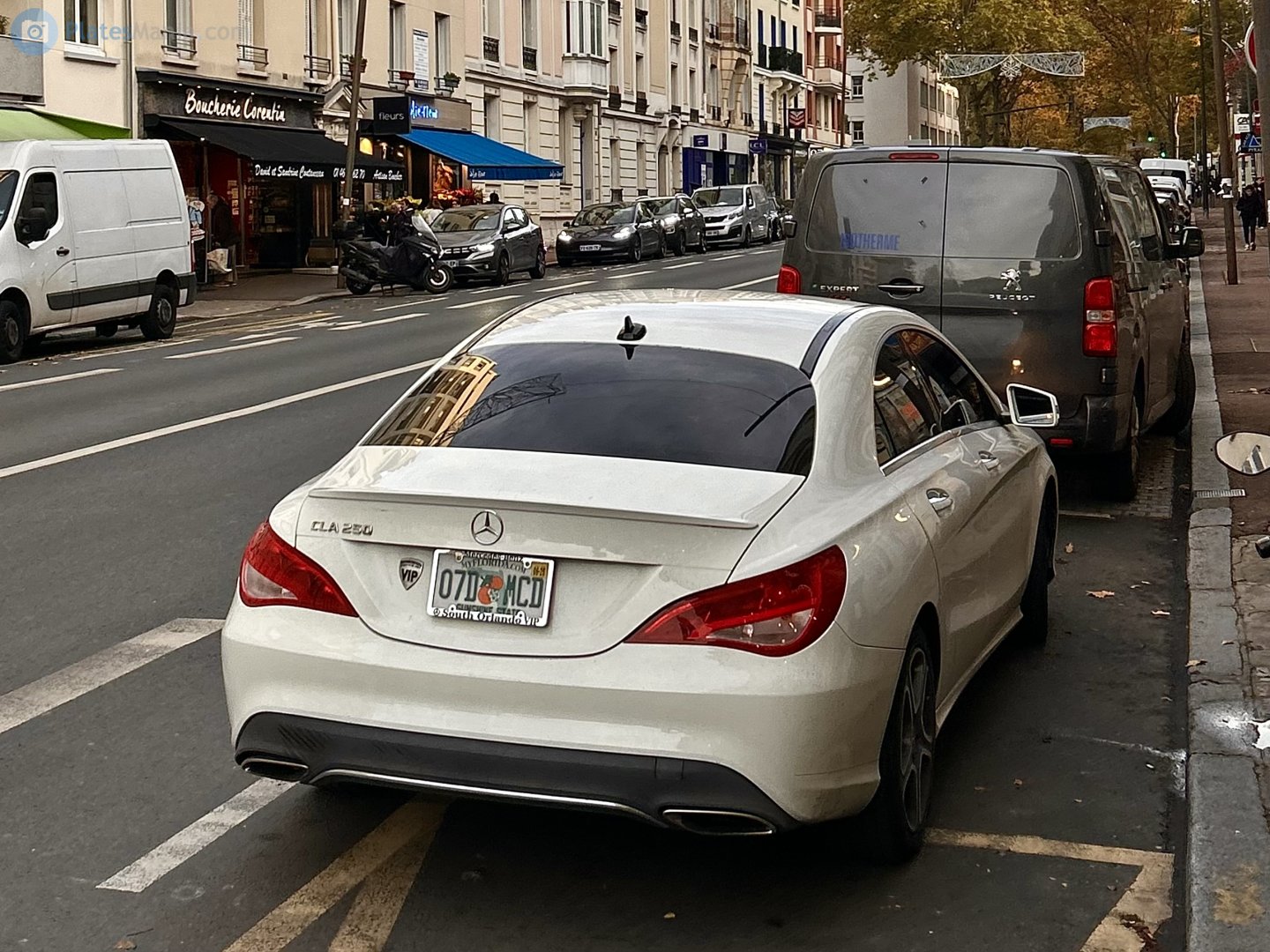 07D MCD, Mercedes-Benz CLA-Klasse 1st gen 4-door Coupé (C117), 2013–2019