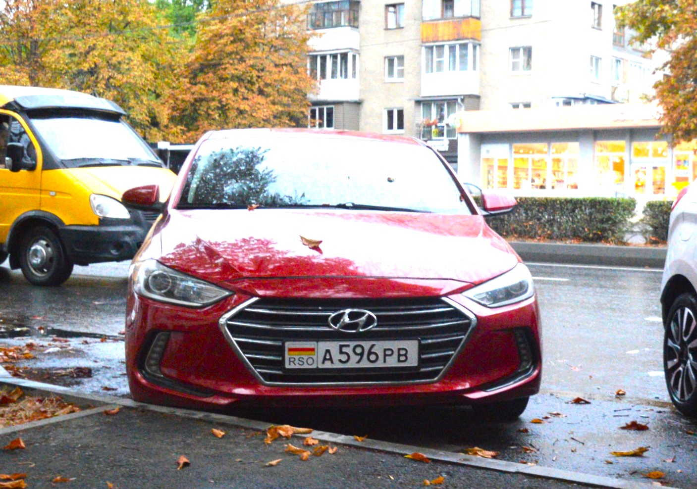 а 596 рв, Hyundai Elantra 6th gen Sedan (AD), 2015–2018