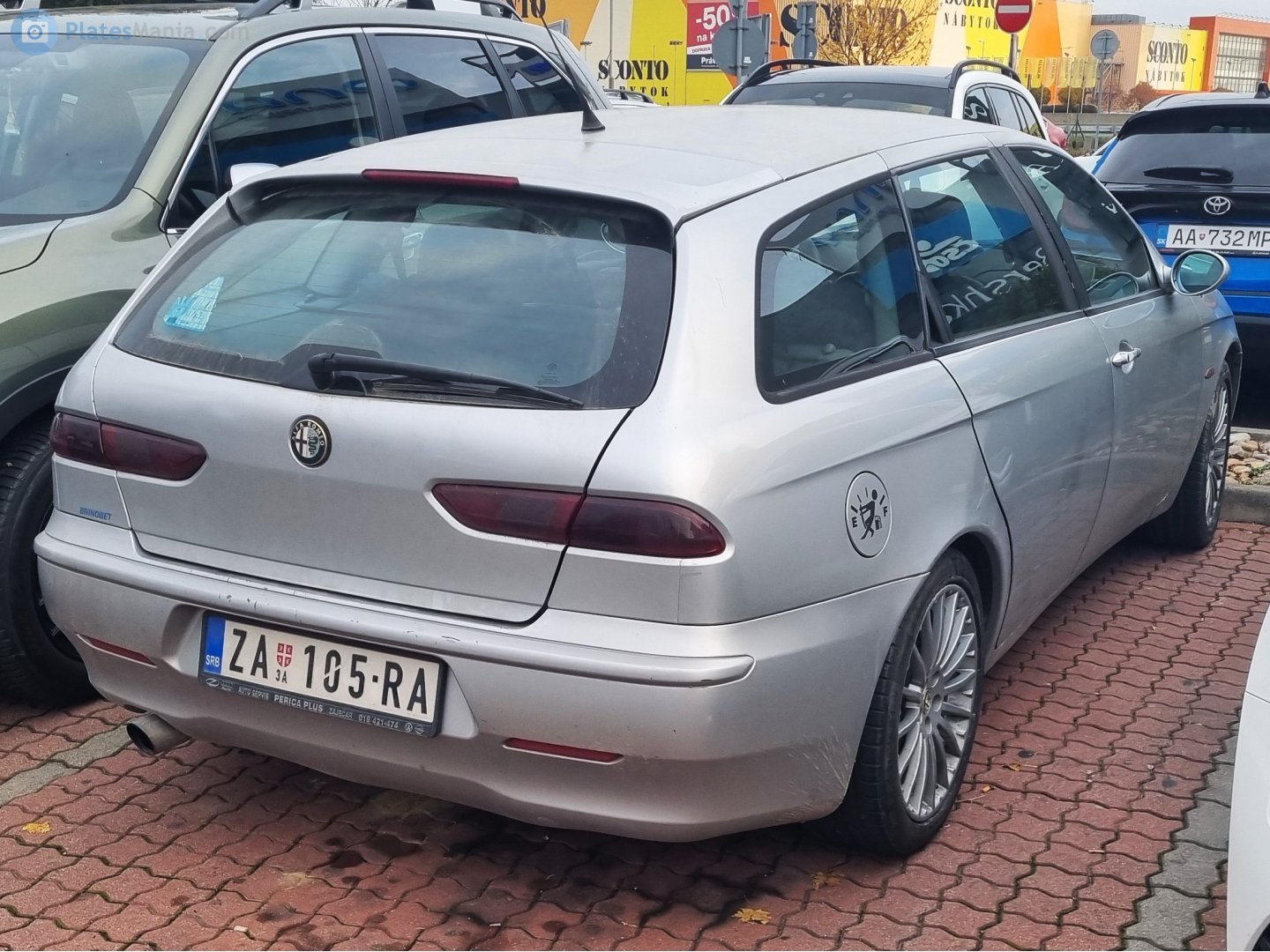 ZA 105-RA, Alfa Romeo 156 1st gen Estate (932B), 2000–2003