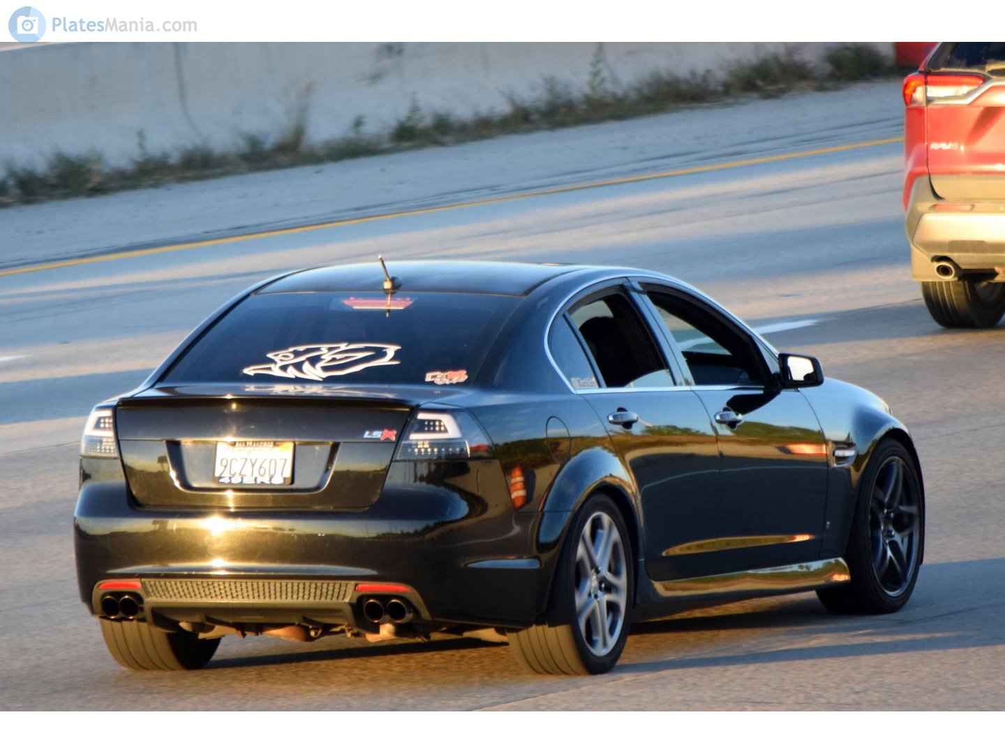 9CZY607, Pontiac G8 1st gen (GMX557), 2007–2009