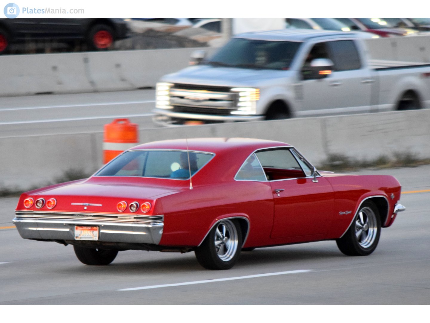 JJ56SS, Chevrolet Impala 4th gen 1965 2-door Hardtop (16437/16637; B-body), 1964–1965