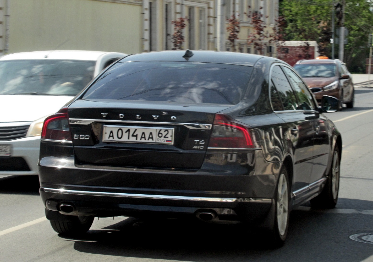 а 014 аа 62, Volvo S80 2nd gen (124), facelift, 2013–2016