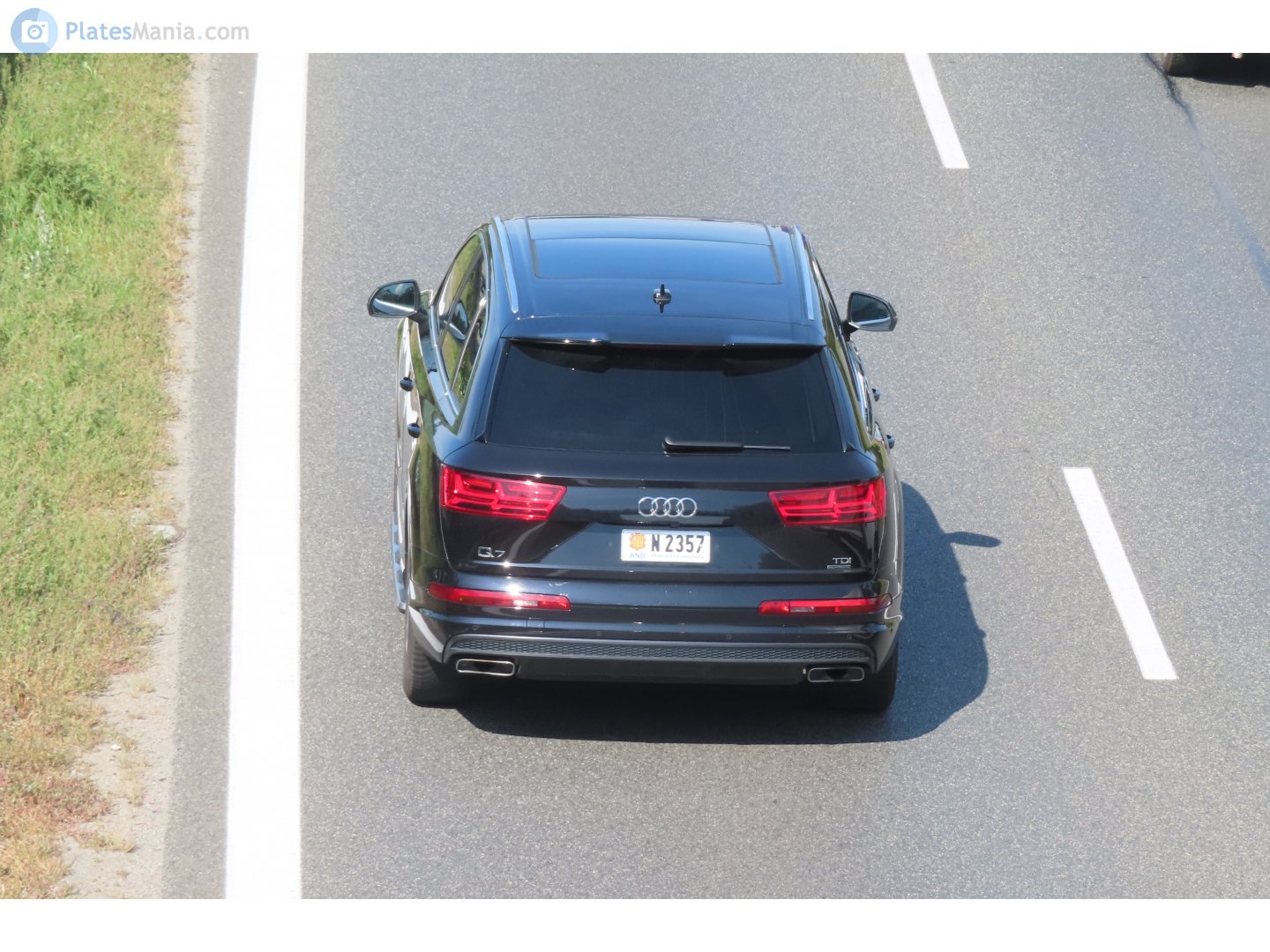 N 2357, Audi Q7 2nd gen (4MB), 2015–2019