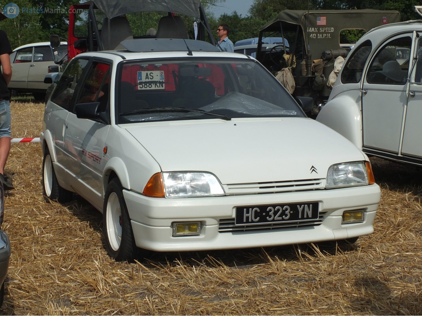 HC-323-YN, Citroёn AX 1st gen 3-door Hatch (S9), 1986–1998