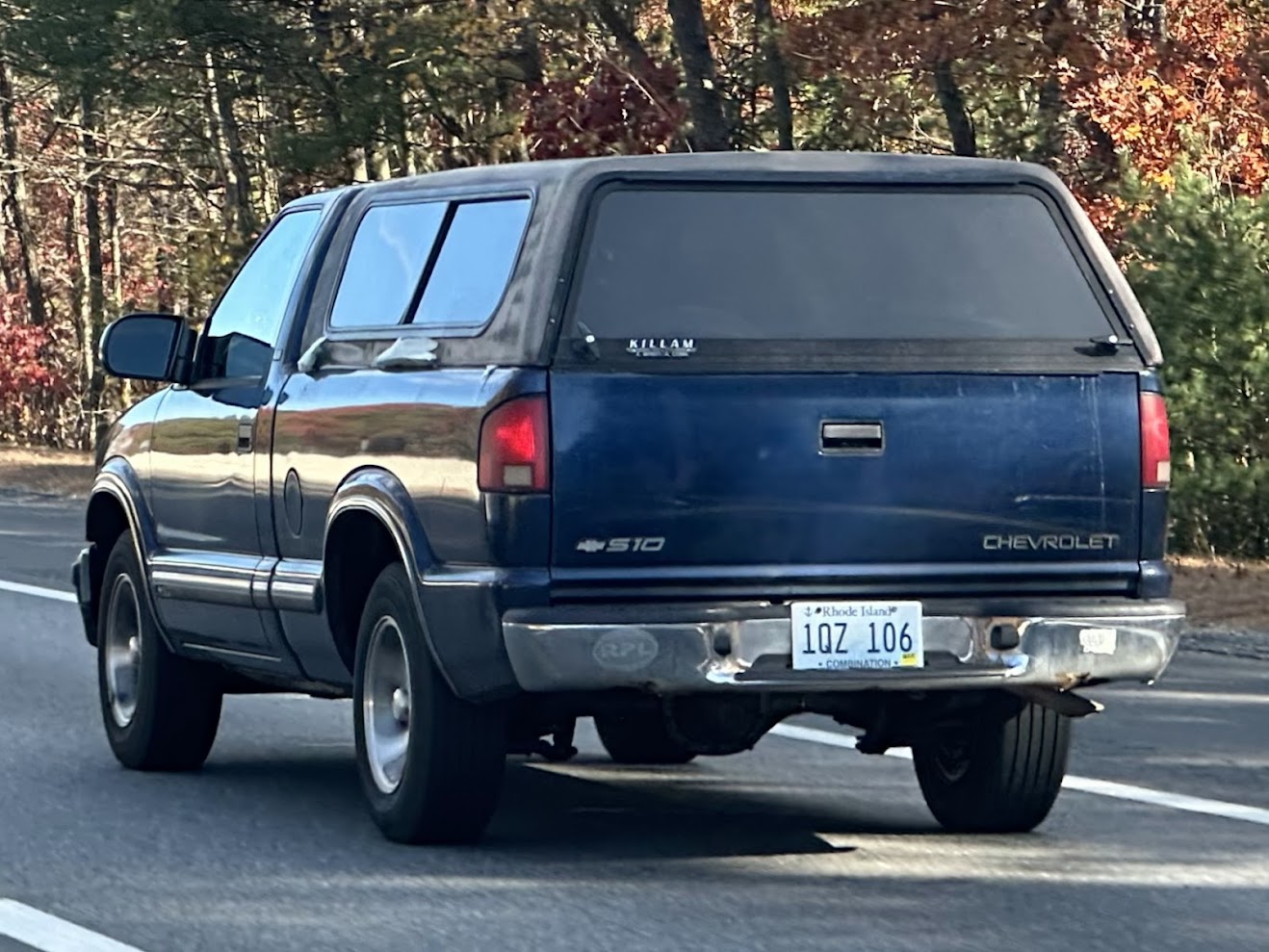 1QZ 106, Chevrolet S-10 2nd gen (GMT325; NA-market), facelift, 1997–2003