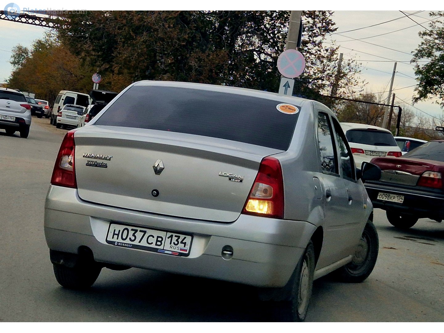 н 037 св 134, Renault Logan 1st gen Sedan (LS0*/LS1*), facelift, 2009–2016