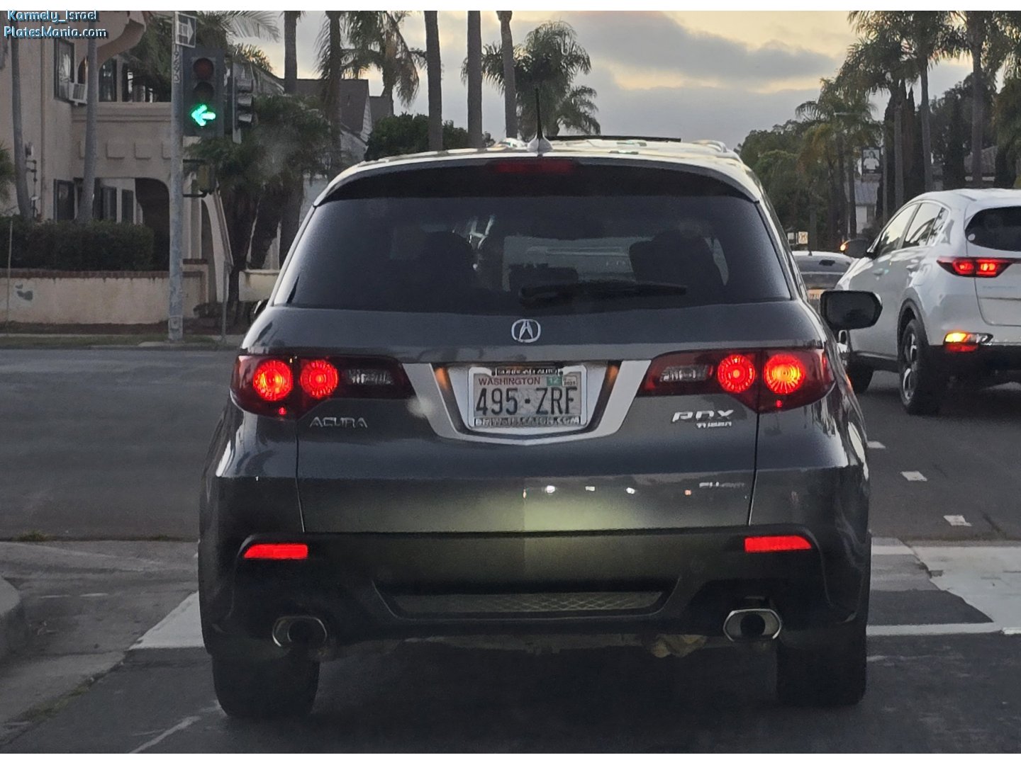 495-ZRF, Acura RDX 1st gen (TB1/TB2), facelift, 2009–2012