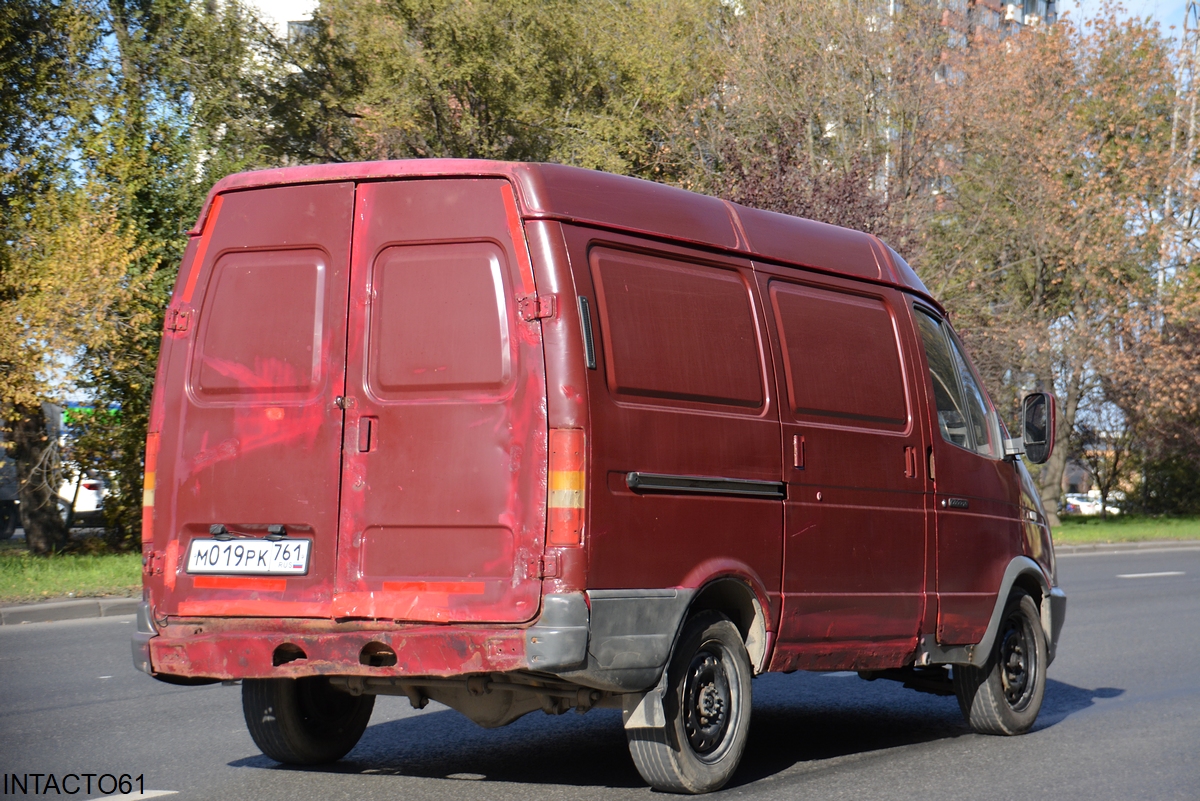 м 019 рк 761, GAZ Соболь (Sobol) 2752 Van, 1998–2003