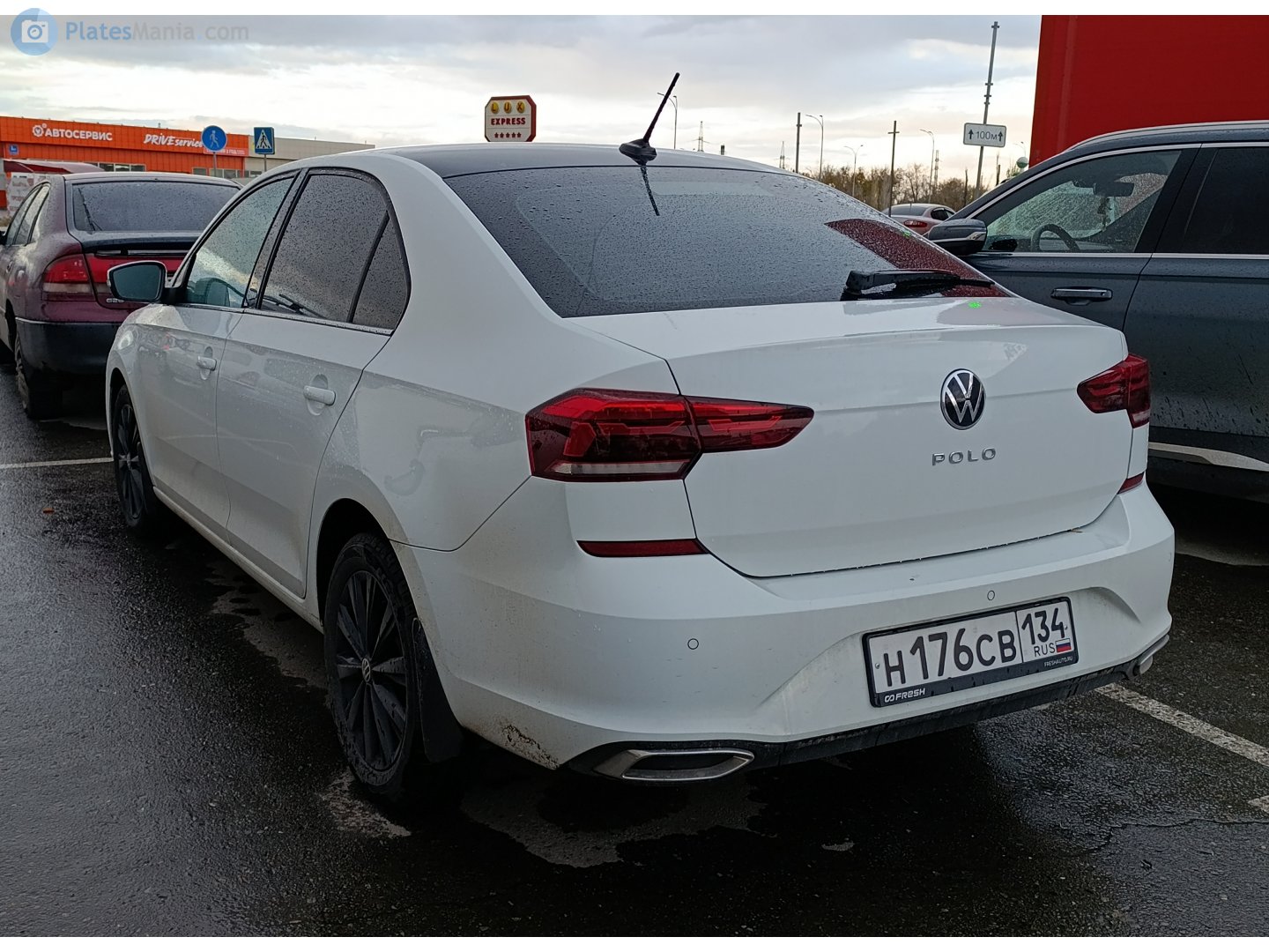 н 176 св 134, Volkswagen Polo 6th gen Liftback (CK; CIS-market), 2020–2022