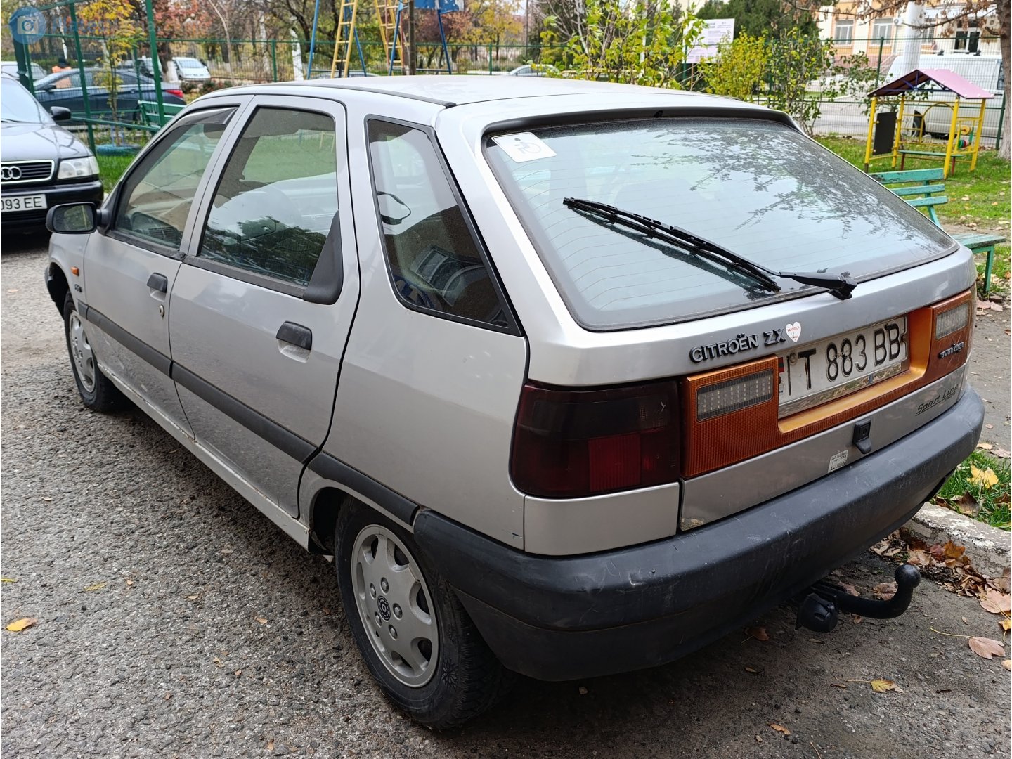 T 883 BB, Citroёn ZX 1st gen 5-door Hatch (N2), 1991–1998 (–2008 for CN-market)