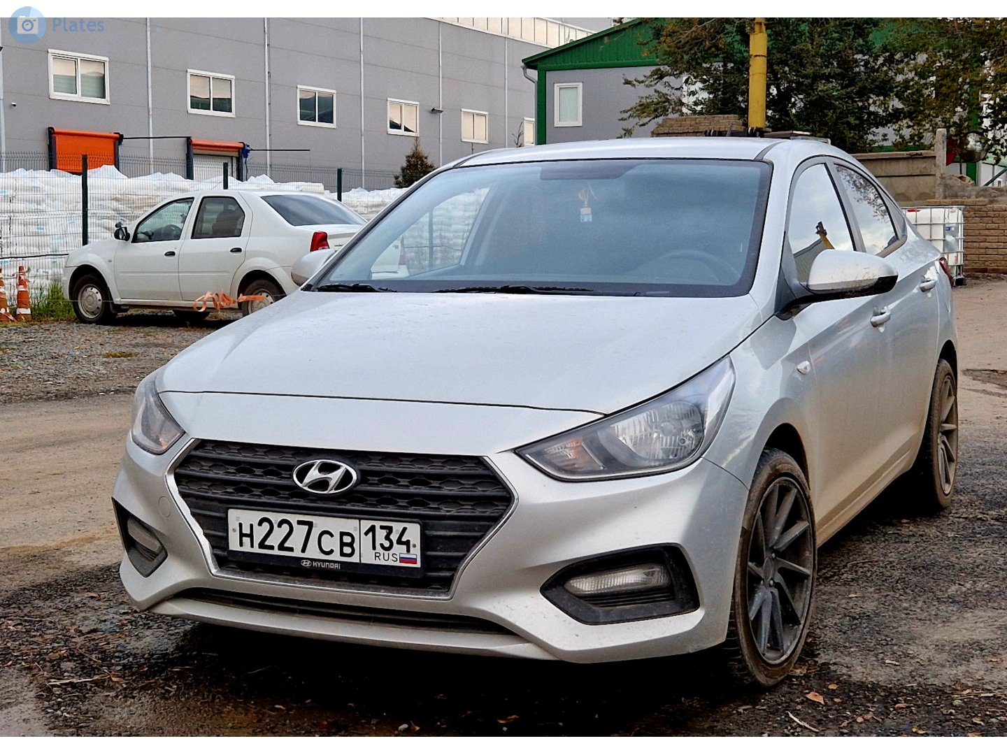 н 227 св 134, Hyundai Solaris 2nd gen (HCR), 2017–2020