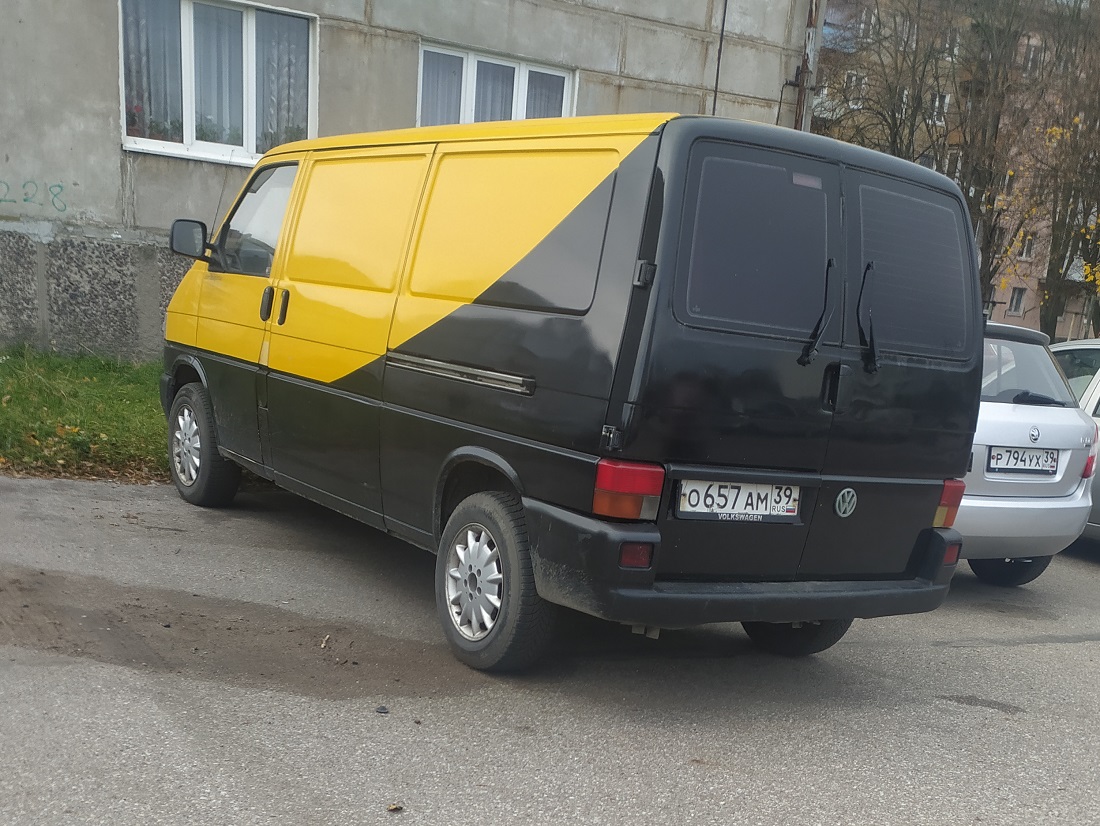 о 657 ам 39, Volkswagen Transporter 4th gen Highroof Van (T4) (70/7D), 1990–2003