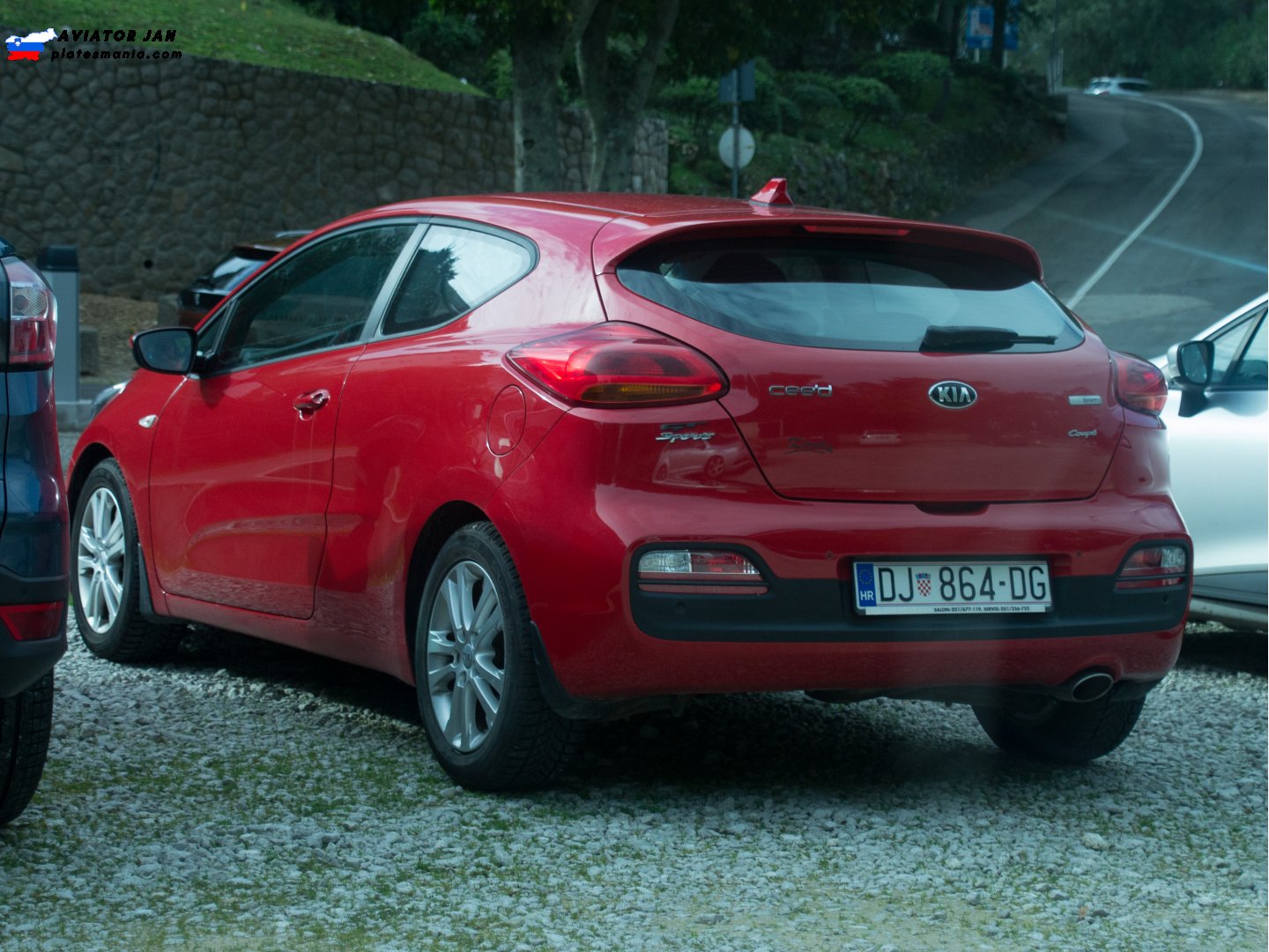 DJ 864-DG, Kia Ceed 2nd gen pro_cee'd 3-door Hatch (JD), 2012–2018