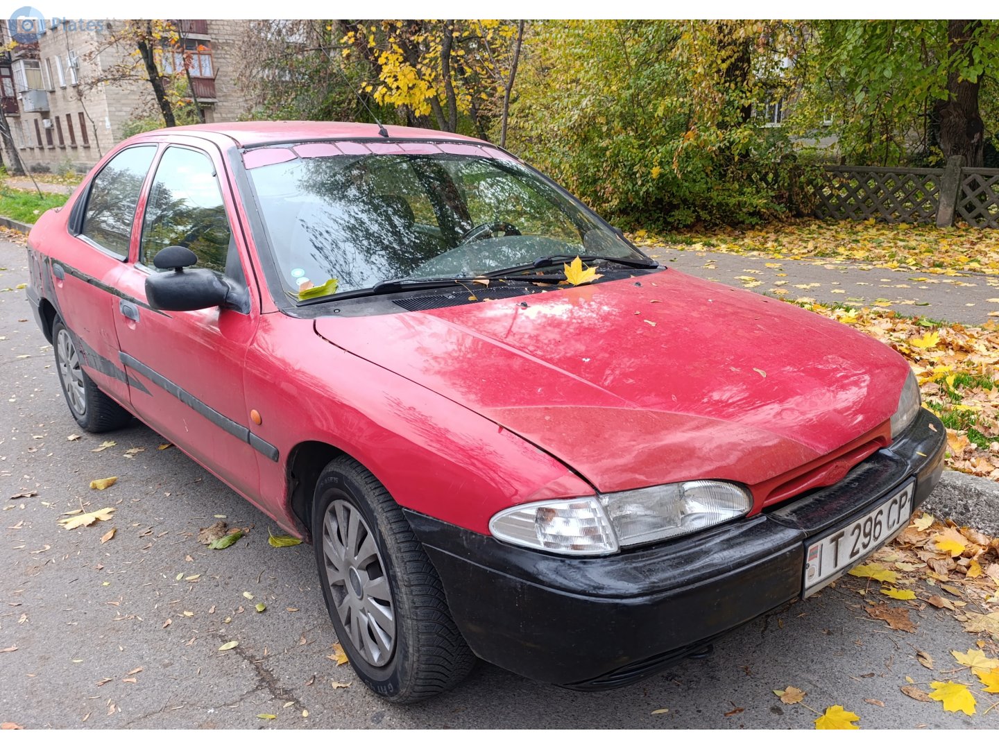 T 296 CP, Ford Mondeo 1st gen Sedan/Liftback (Mk1; CDW27), 1993–1996