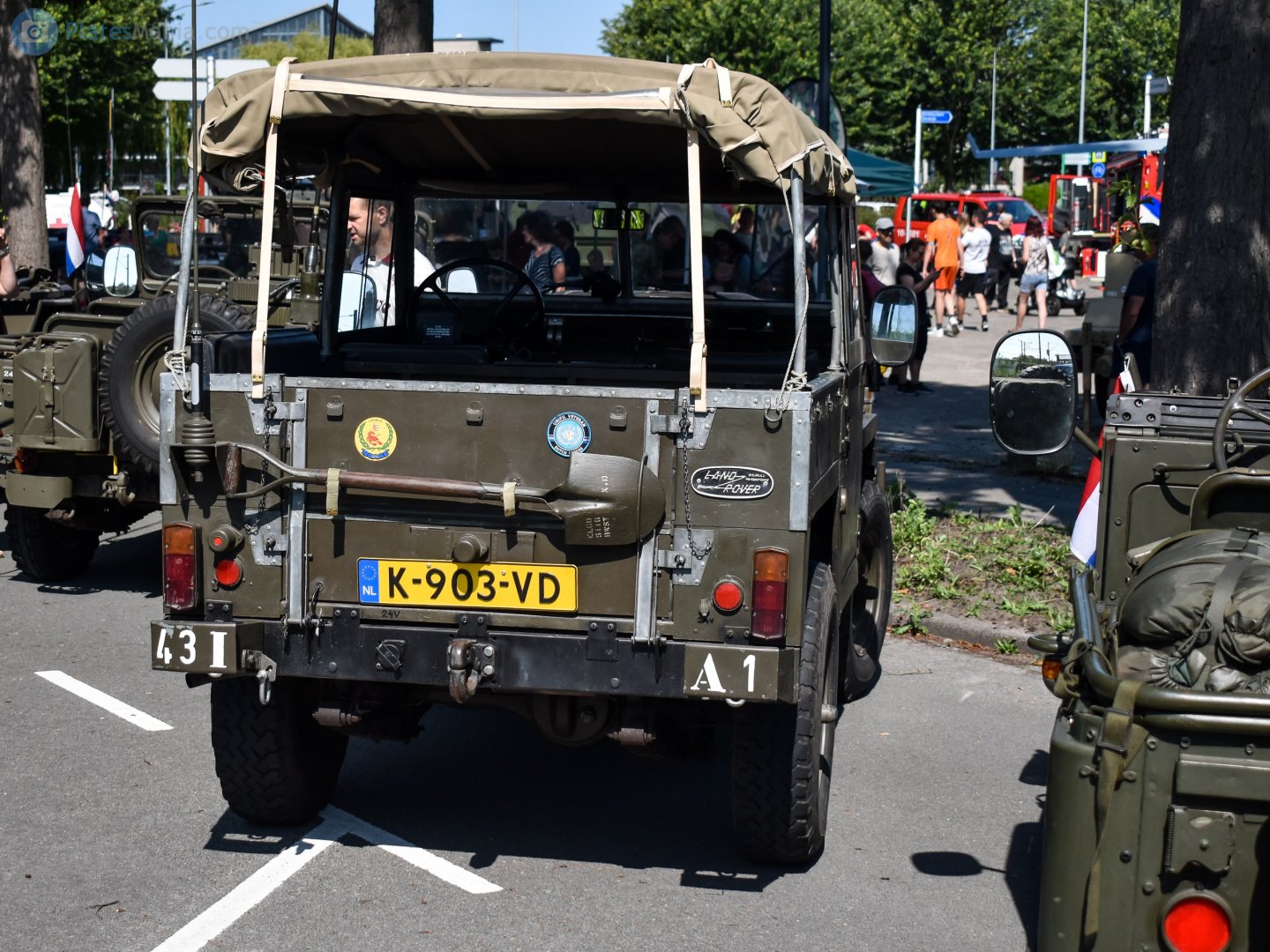 K-903-VD, Land Rover Series III 88'' Soft-top Convertible, 1971–1985