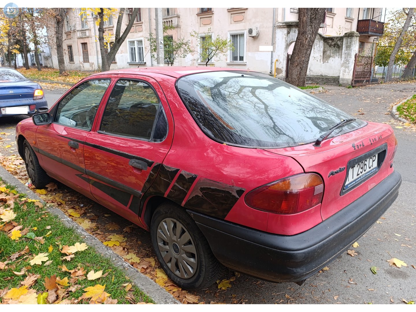 T 296 CP, Ford Mondeo 1st gen Sedan/Liftback (Mk1; CDW27), 1993–1996