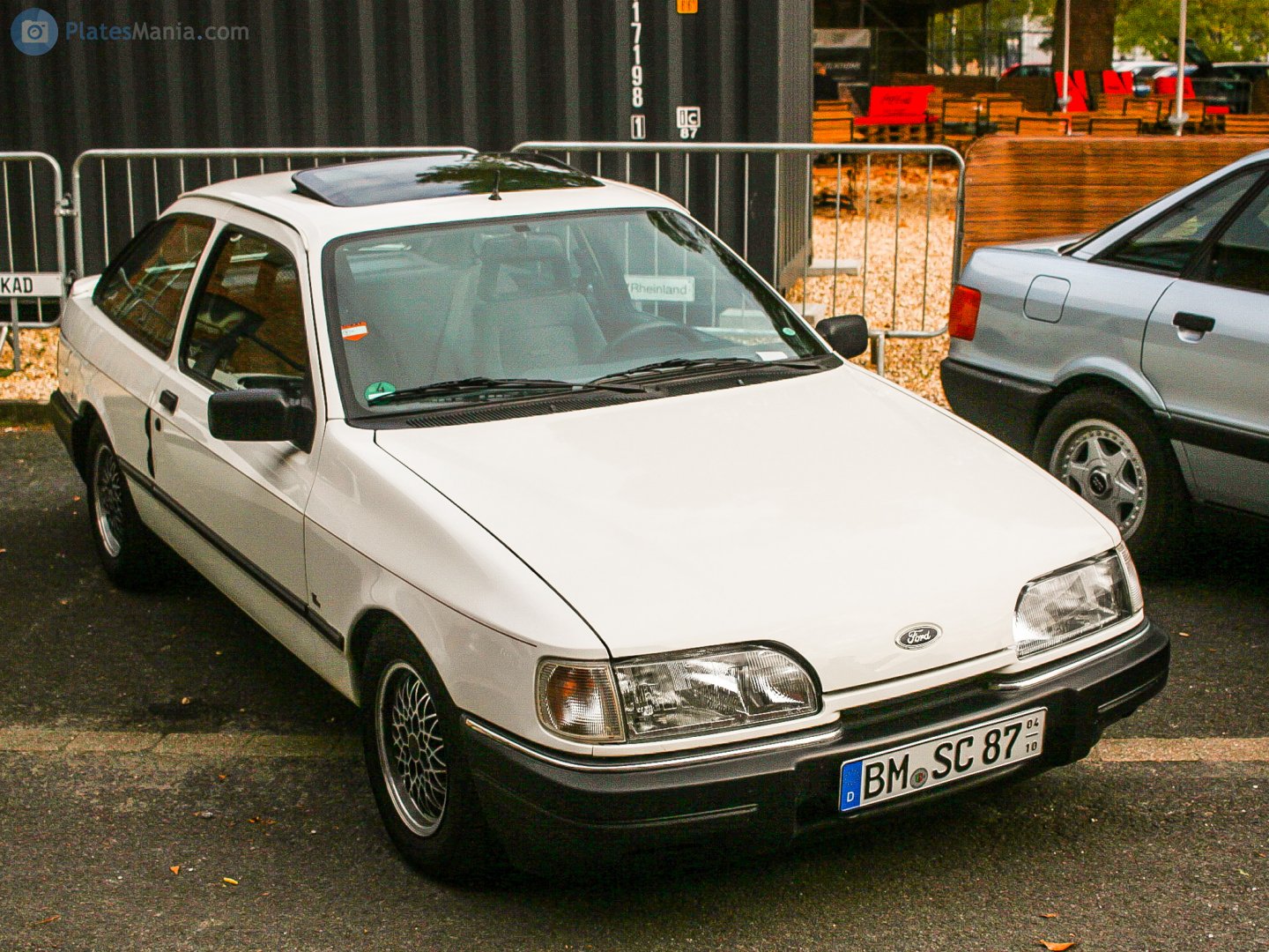 BM SC 87 (04/10), Ford Sierra 1st gen 3-door Liftback (BBG), facelift, 1987–1993