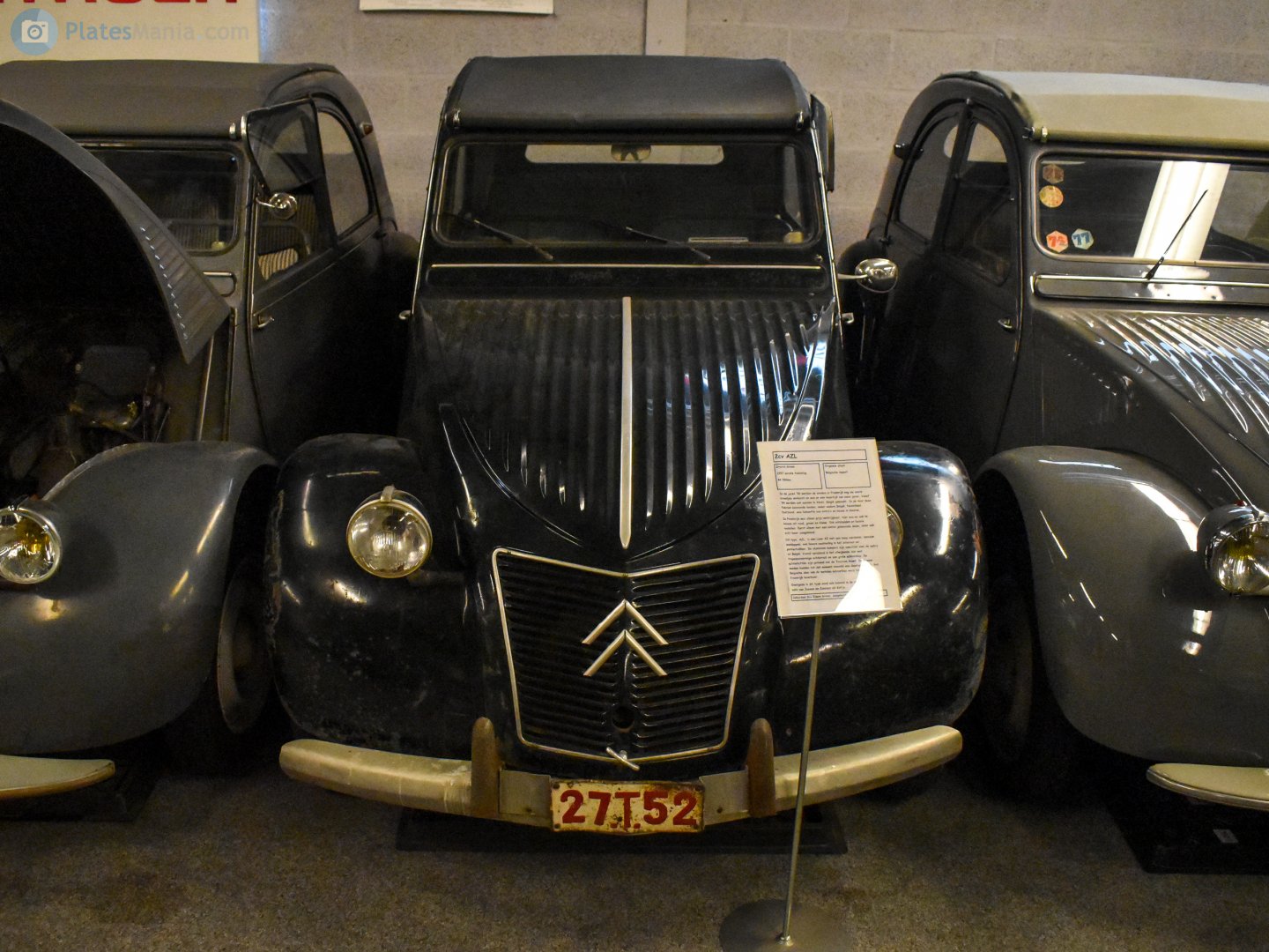 27.T.52, Citroёn 2CV 1st gen Sedan, 1949–1990