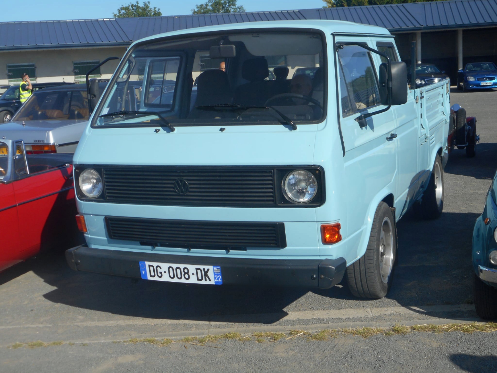 DG-008-DK, Volkswagen Transporter 3rd gen Double Cab Pickup (T3), 1979–1992