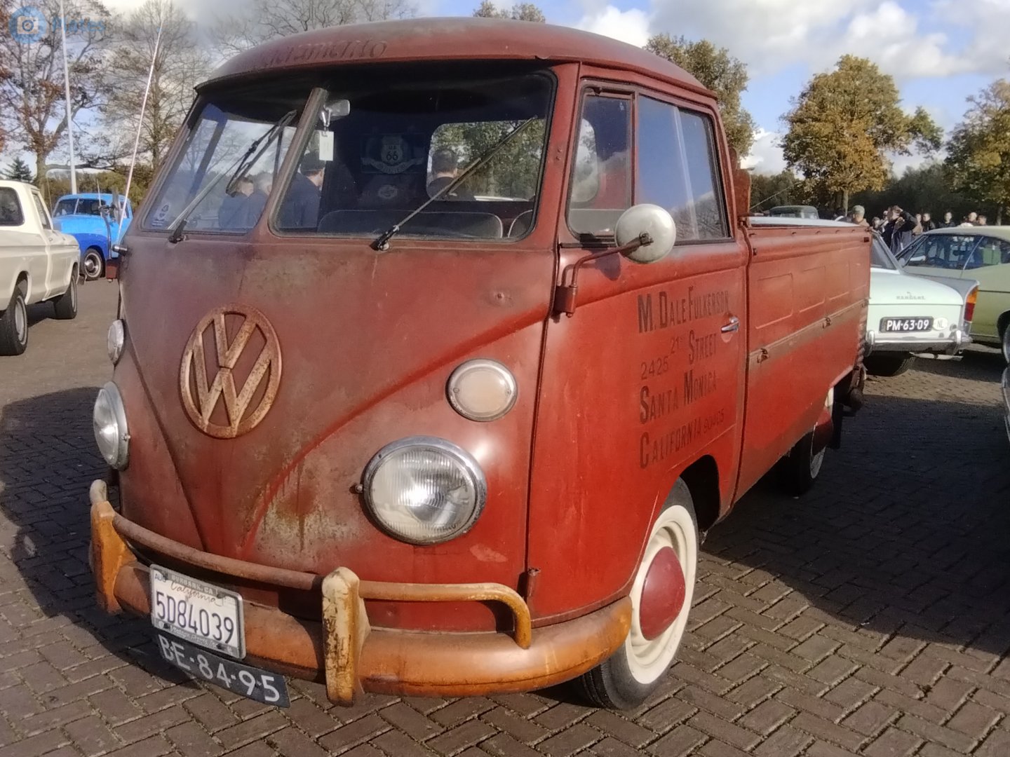5D84039, Volkswagen Transporter 1st gen Pickup (T1), 1950–1967 (–1975 for BR-market)