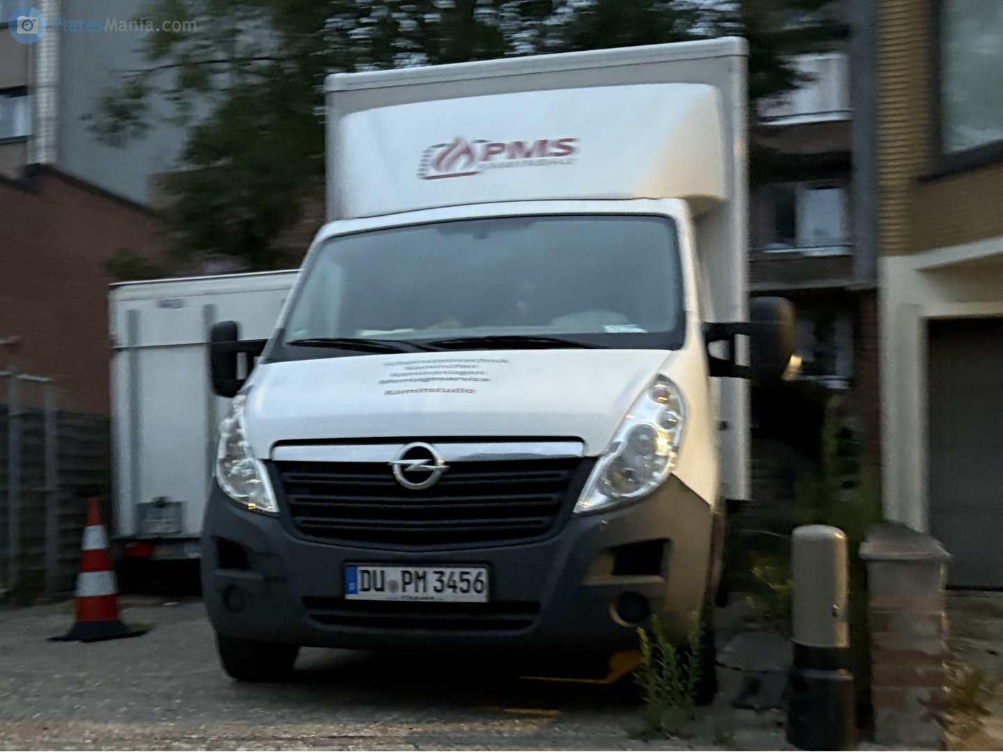 DU PM 3456, Opel Movano 2nd gen Single Cab (B; X62), 2010–2021