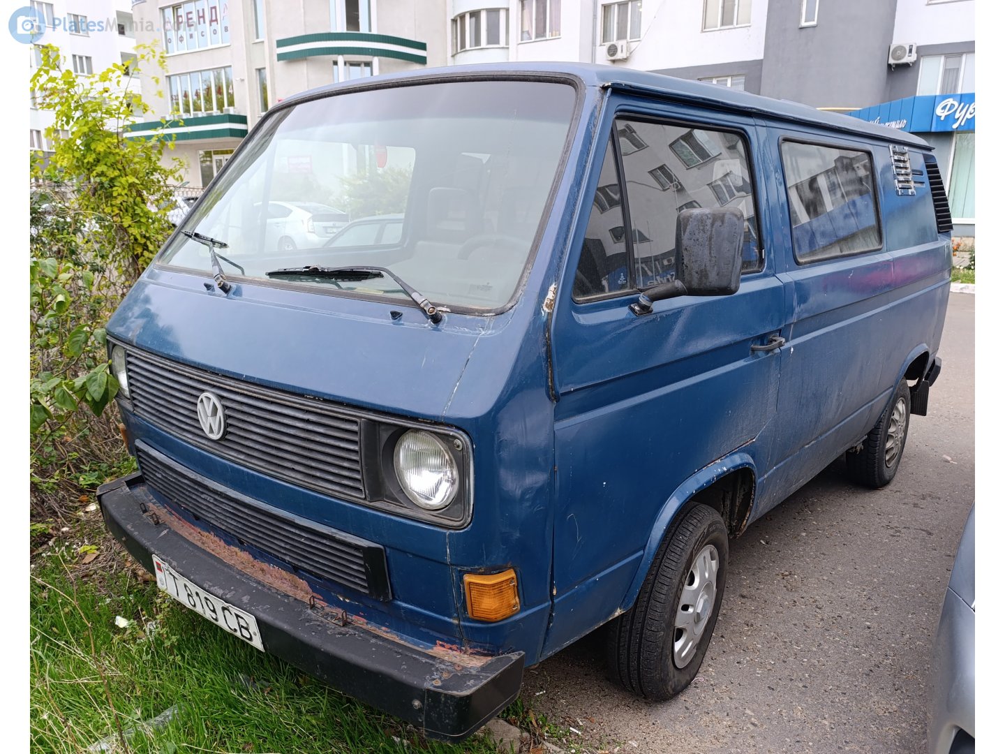 T 819 CB, Volkswagen Transporter 3rd gen Van (T3), 1979–1992