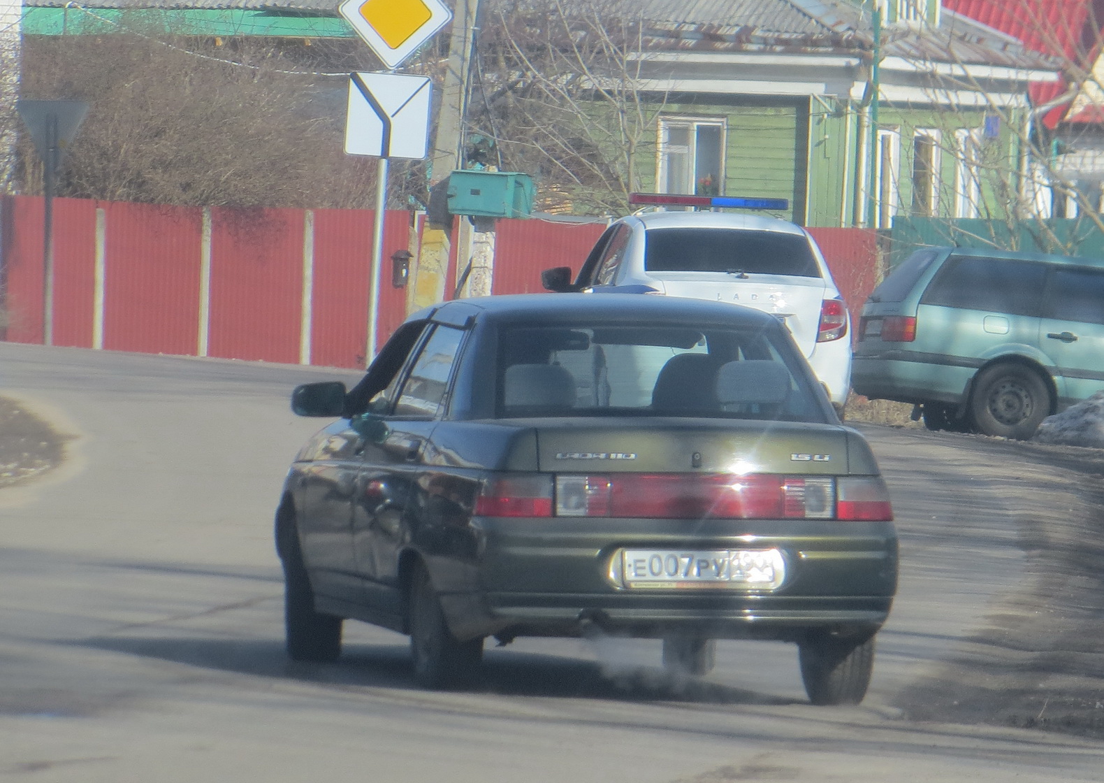 е 007 ру 190, Lada (VAZ) 2110 2110 Sedan, 1995–2007 (–2014 for others)
