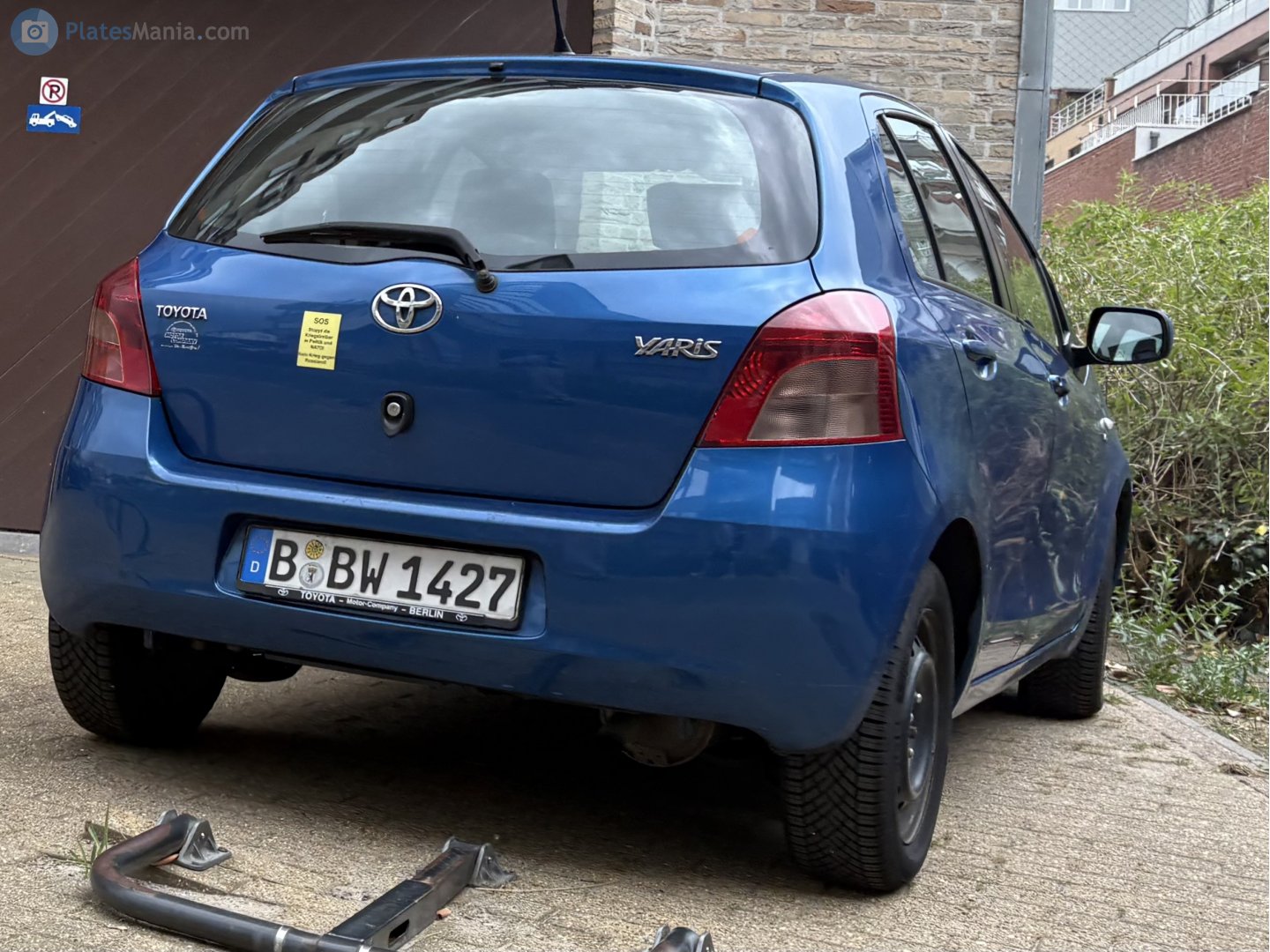 B BW 1427, Toyota Yaris 2nd gen 5-door Hatch (XP90), 2005–2011