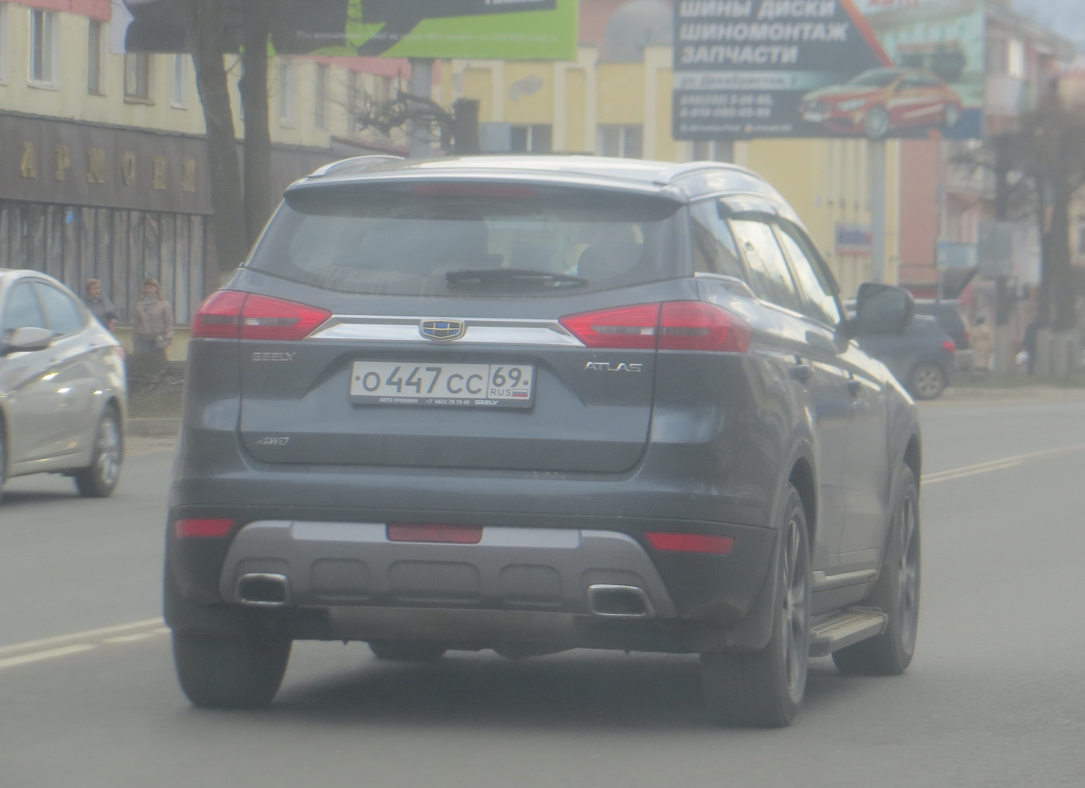 о 447 сс 69, Geely Atlas 1st gen (NL-3; CIS-market), 2017–2021