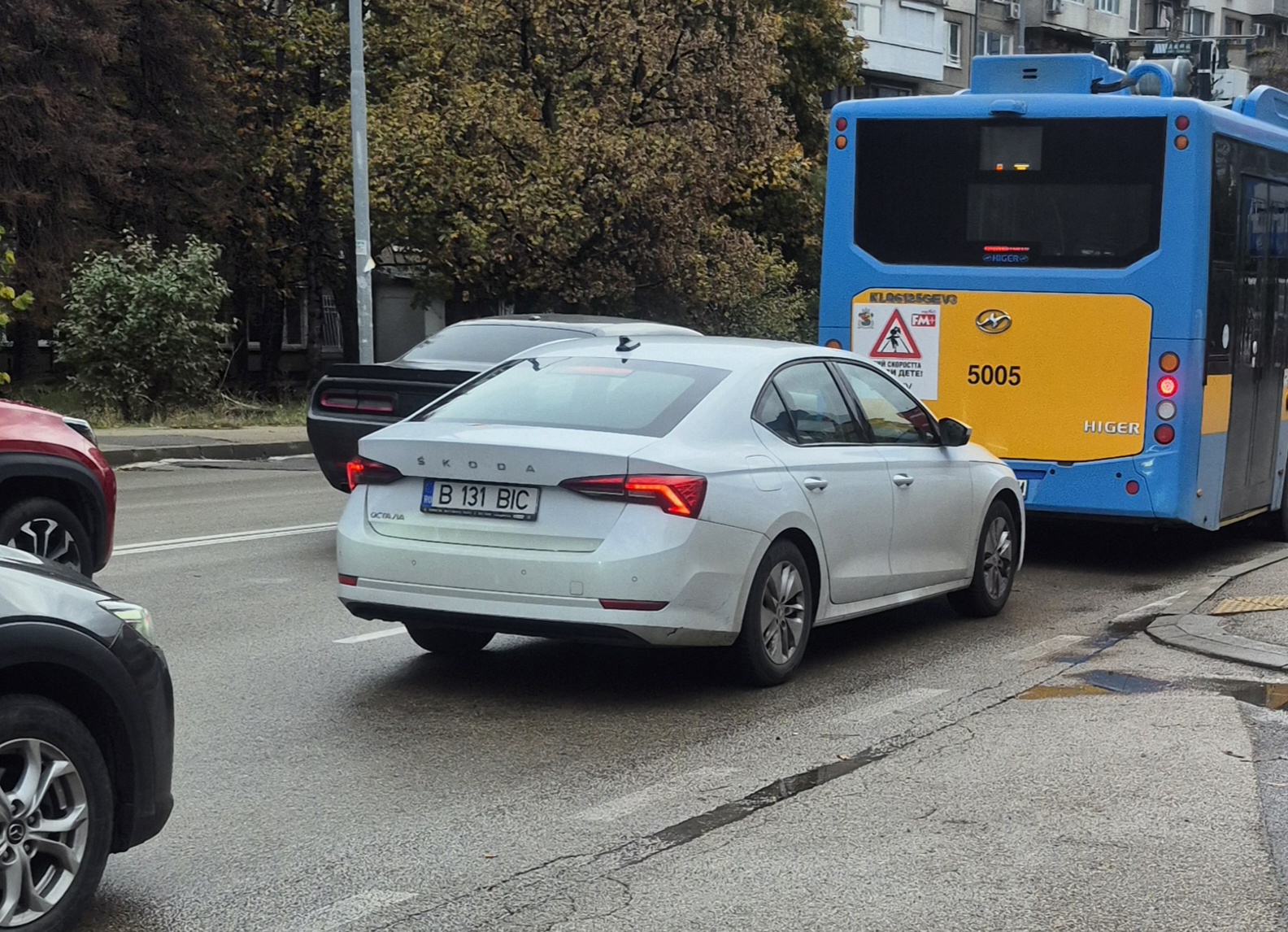 B 131 BIC, Skoda Octavia 4th gen Liftback (NX3), 2019–2024