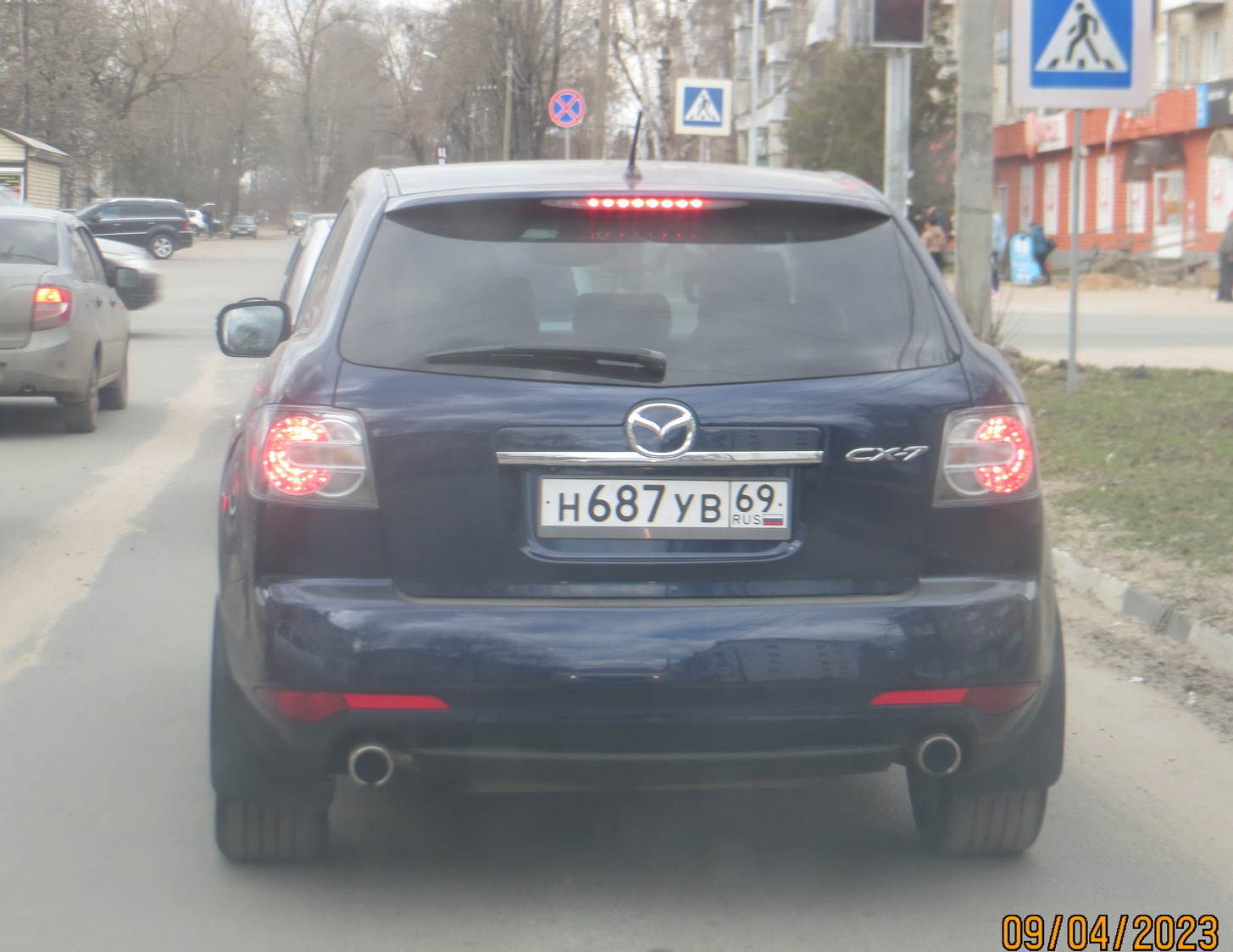 н 687 ув 69, Mazda CX-7 1st gen (ER), 2006–2012