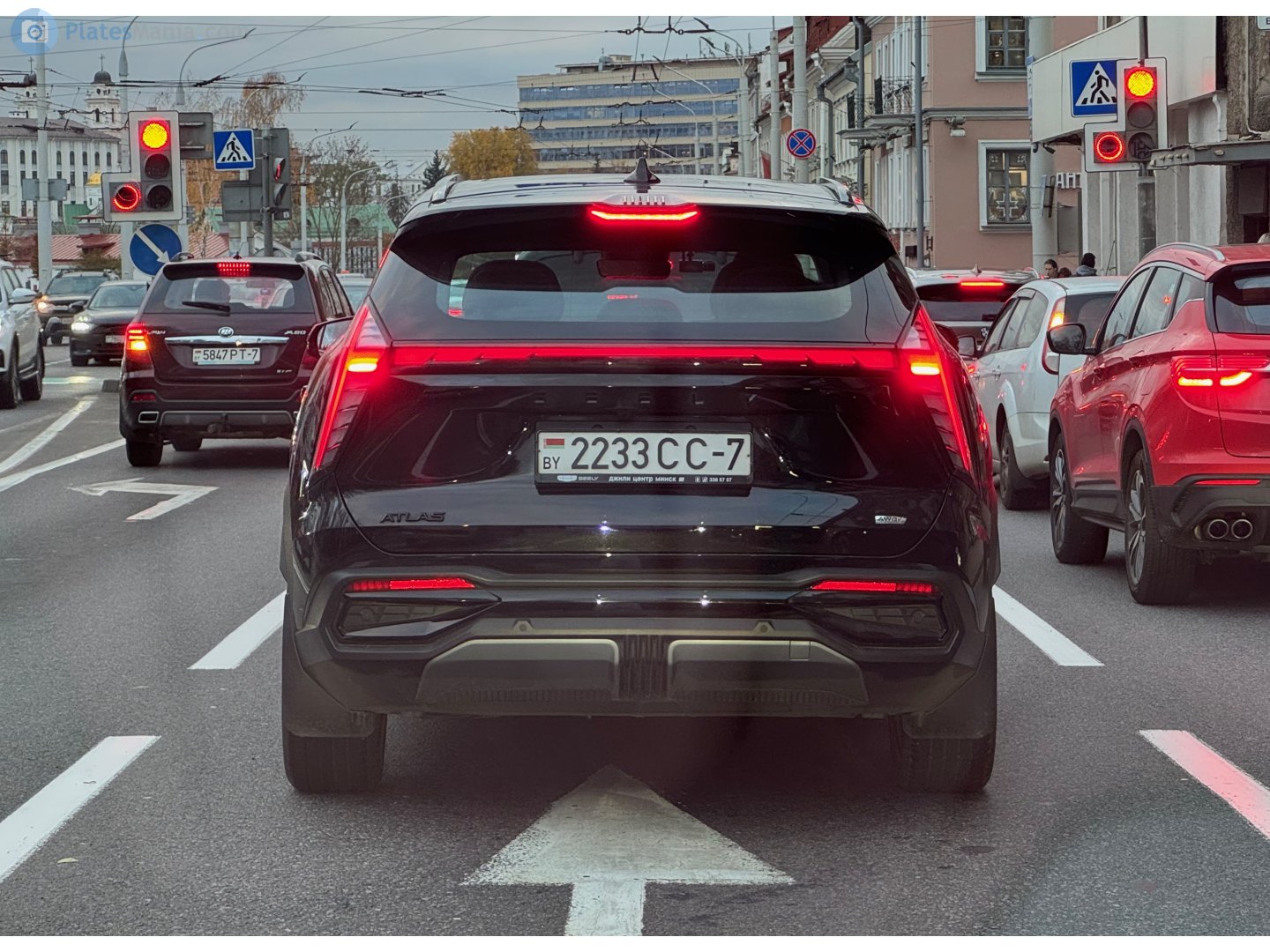 2233 CC-7, Geely Atlas 2nd gen (L) (FX11; CIS-market), 2023–