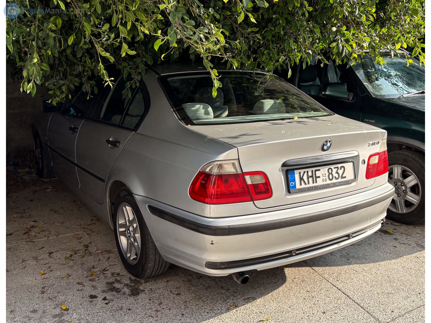 KHF 832, BMW 3 Series 4th gen Sedan (E46), 1998–2005