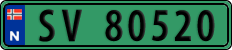 License plate of Norway, Commercial vehicles