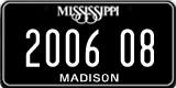 Mississippi, Vanity Plates