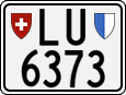 License plate of Switzerland, Motorcycles